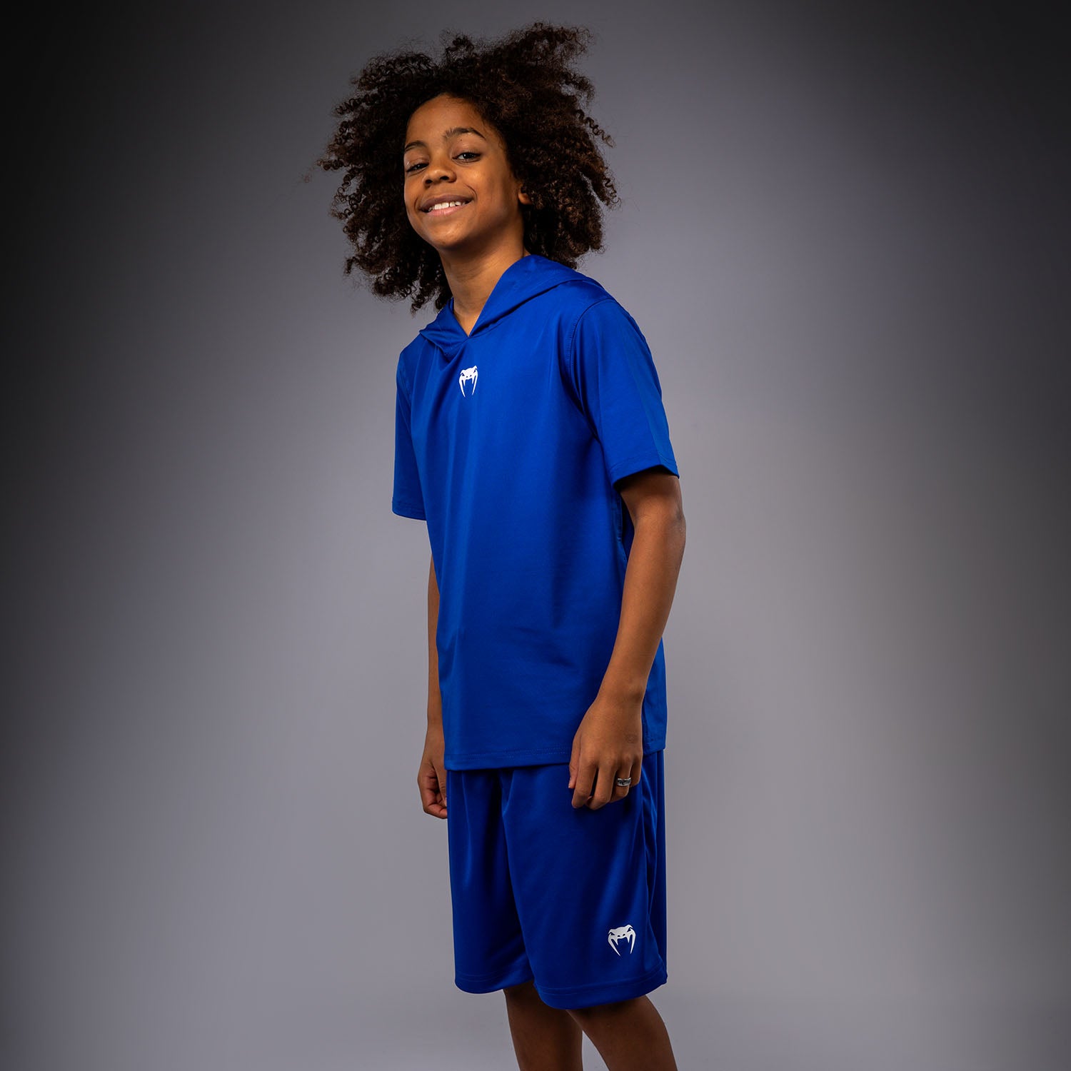 venum-elite-kurzarm-dry-tech-kapuzenpullover-kinder-k-nigsblau image 3