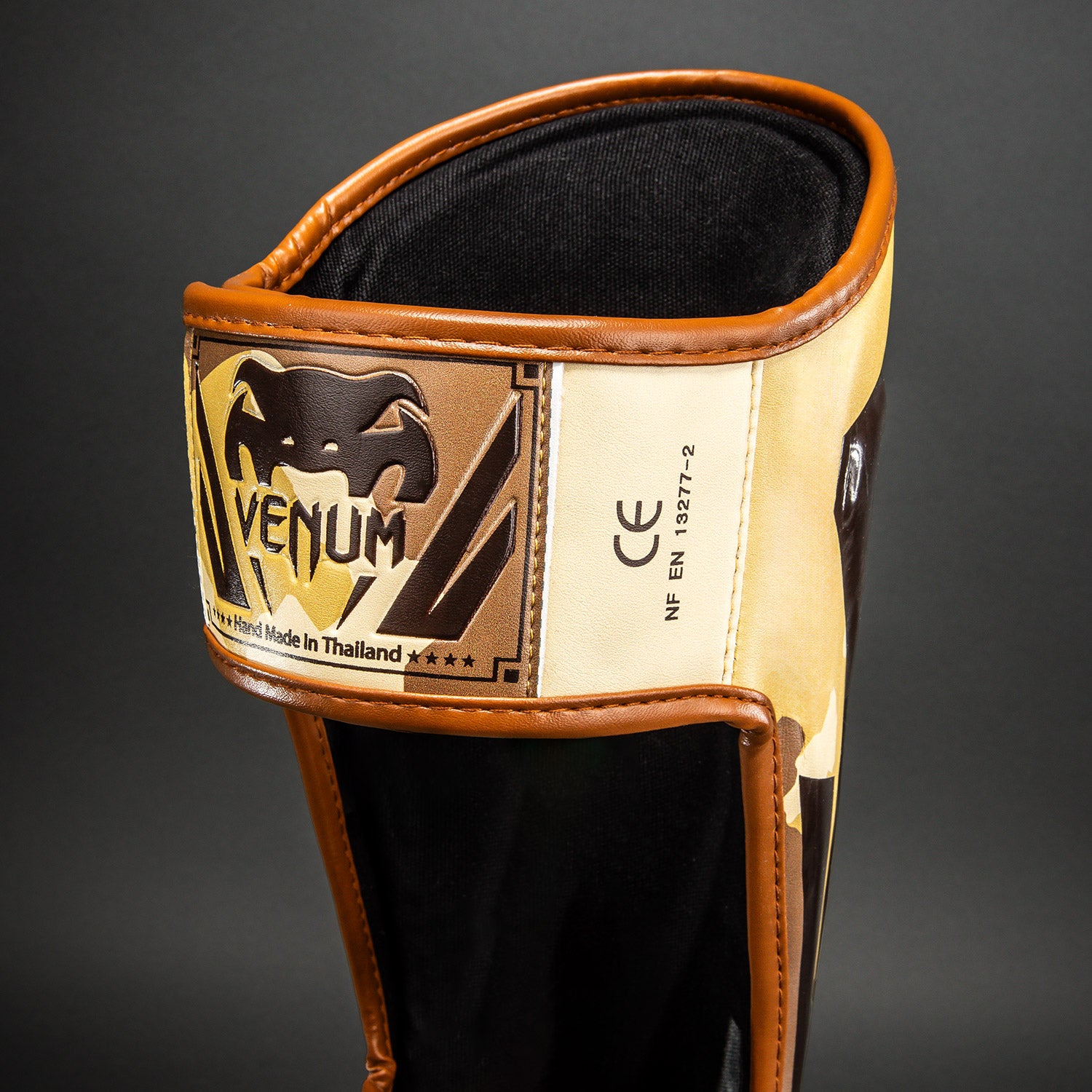 venum-elite-schienbeinschoner-hellbeige-braun image 5