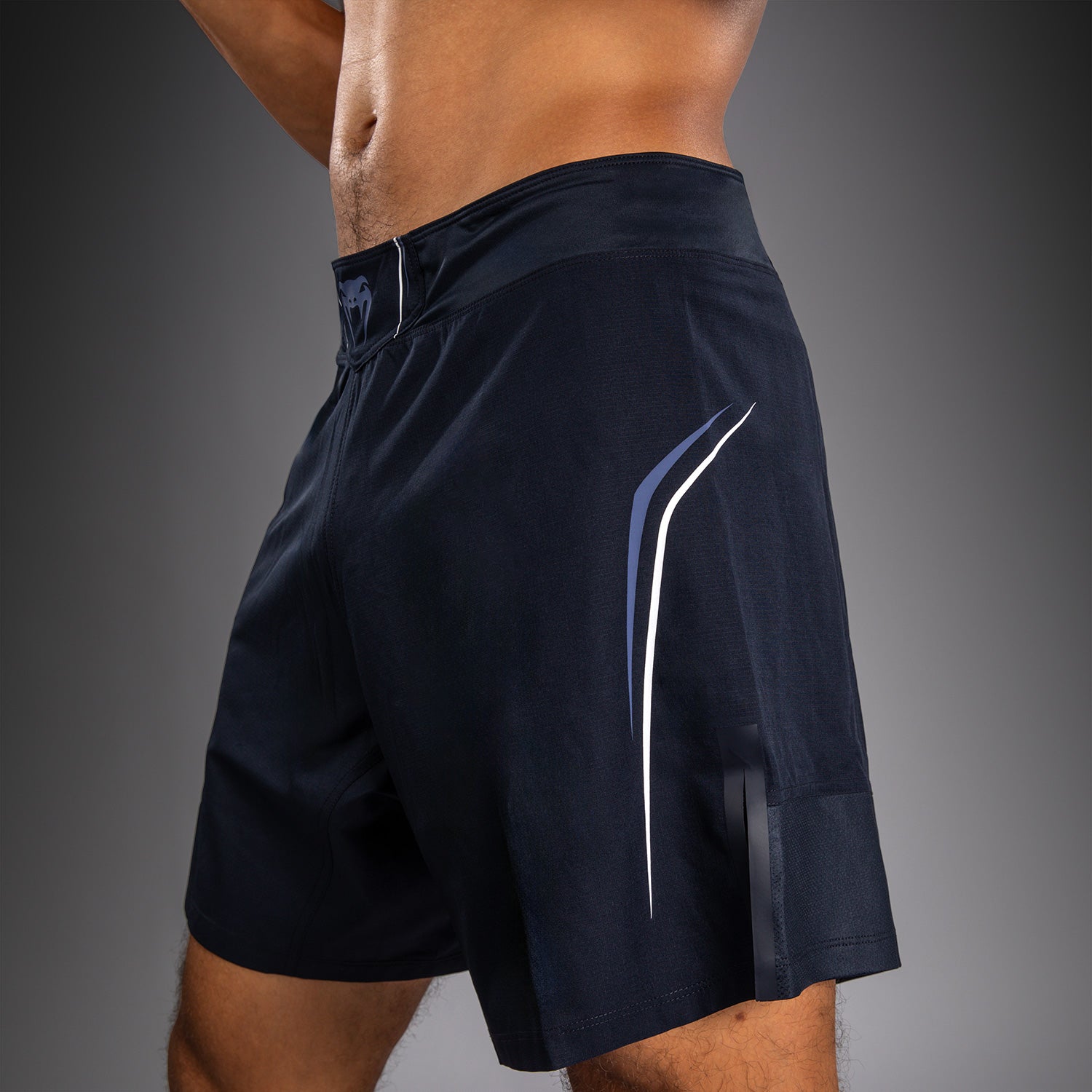 venum-g-core-fightshorts-marineblau-wei image 7
