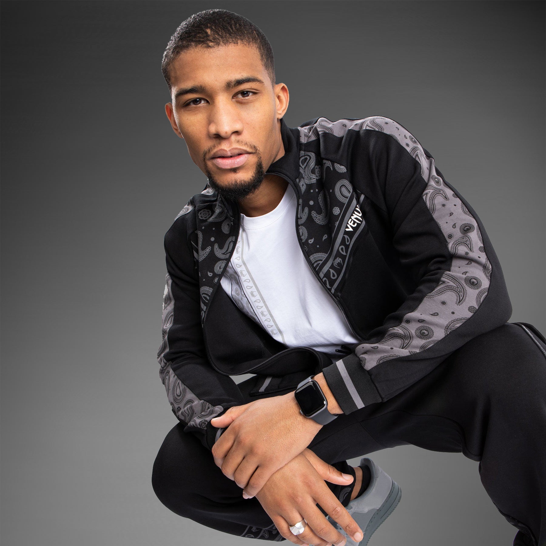 venum-cali-34-track-jacket-schwarz image 1