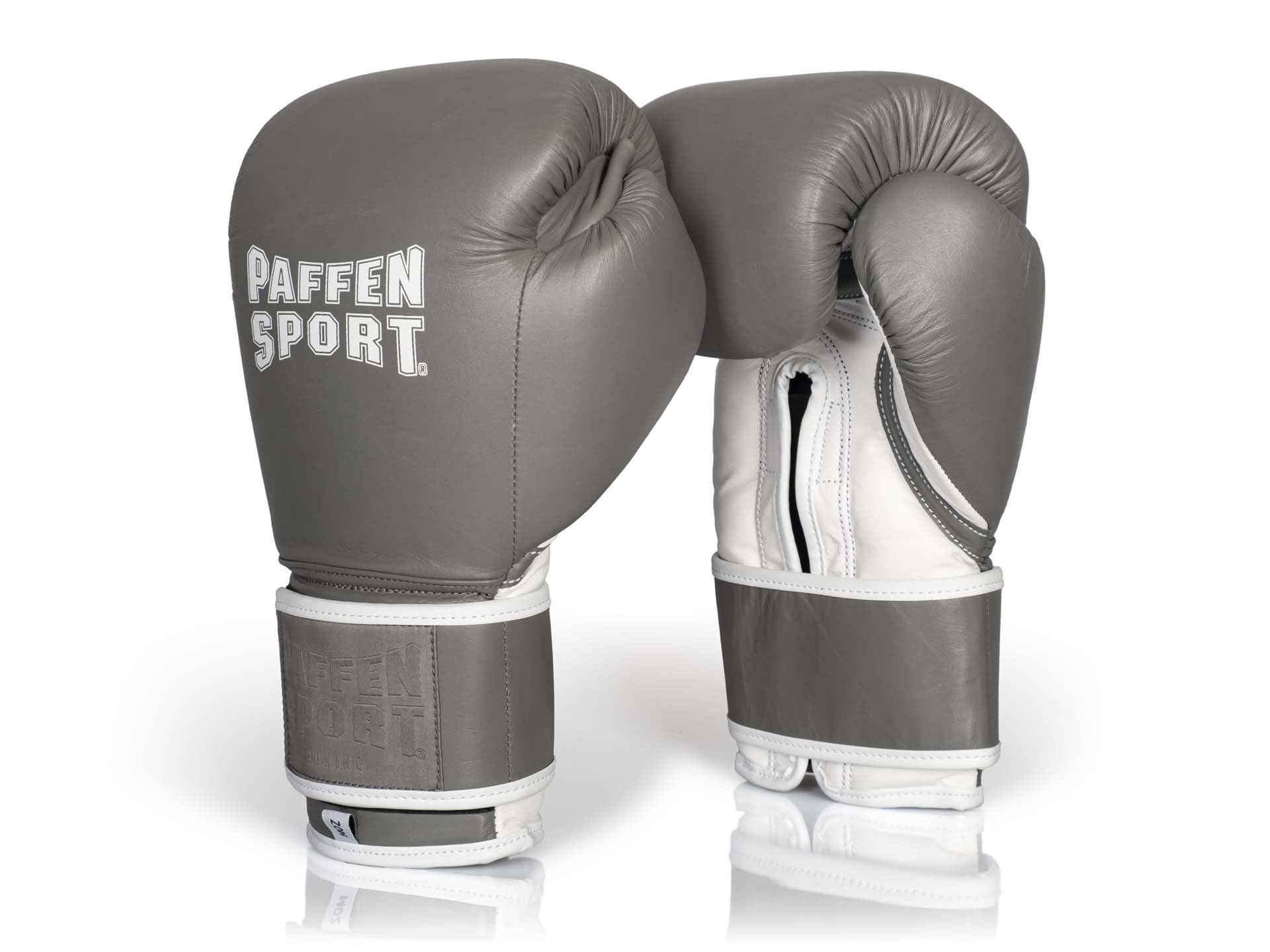 paffen-sport-pro-klett-boxhandschuhe-echtleder-training image 1