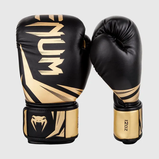 venum-challenger-3-0-boxhandschuhe-schwarz-gold image 1