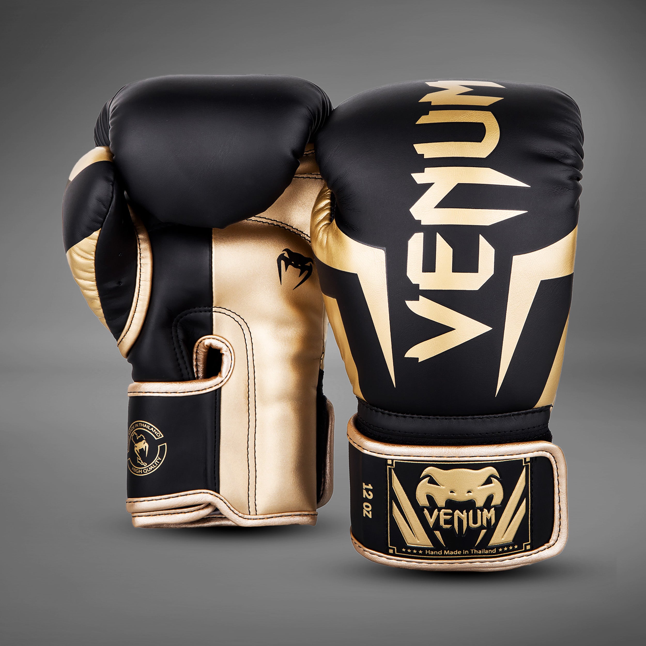 venum-elite-boxhandschuhe-schwarz-gold image 2
