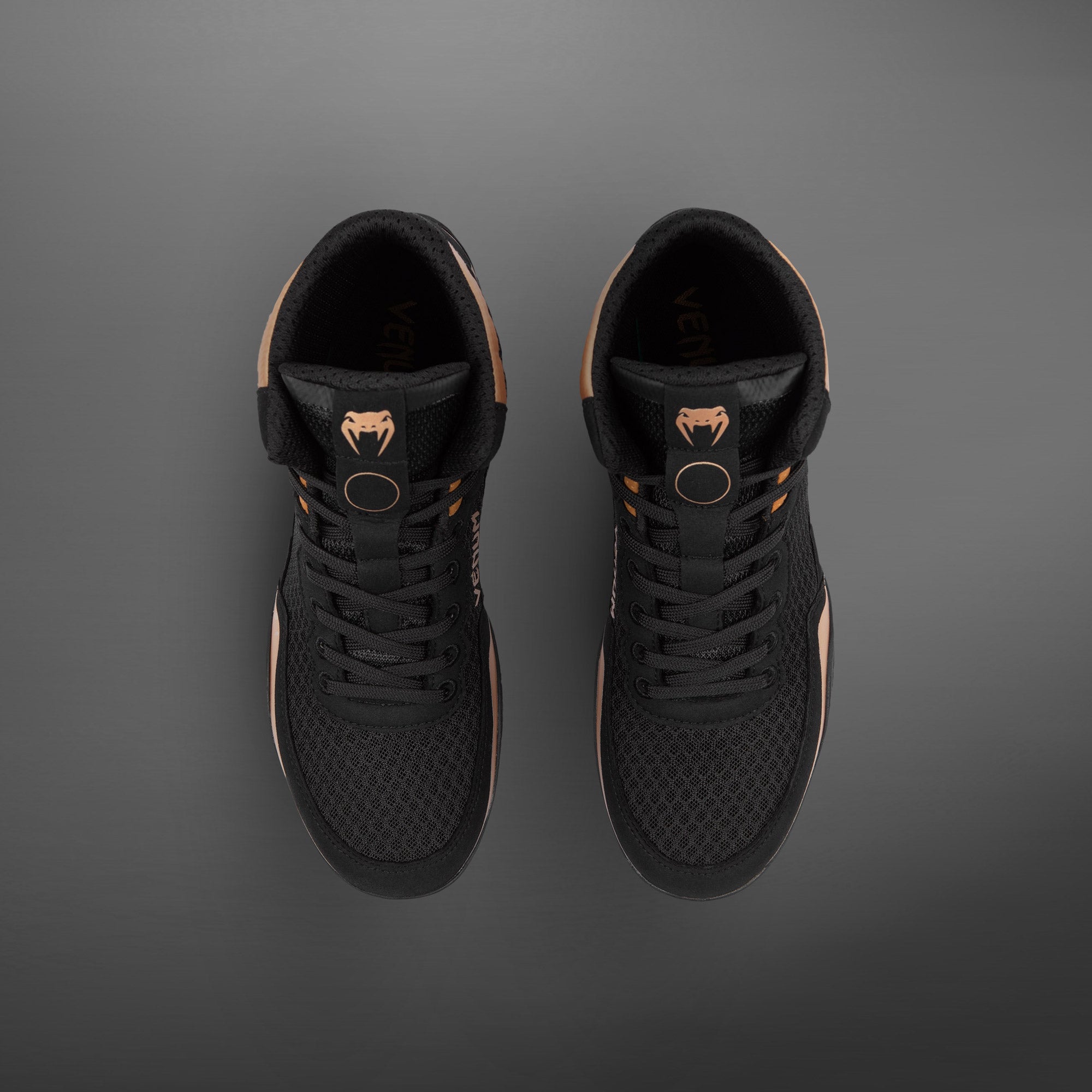 venum-elite-wrestling-schuhe-schwarz-bronze image 7
