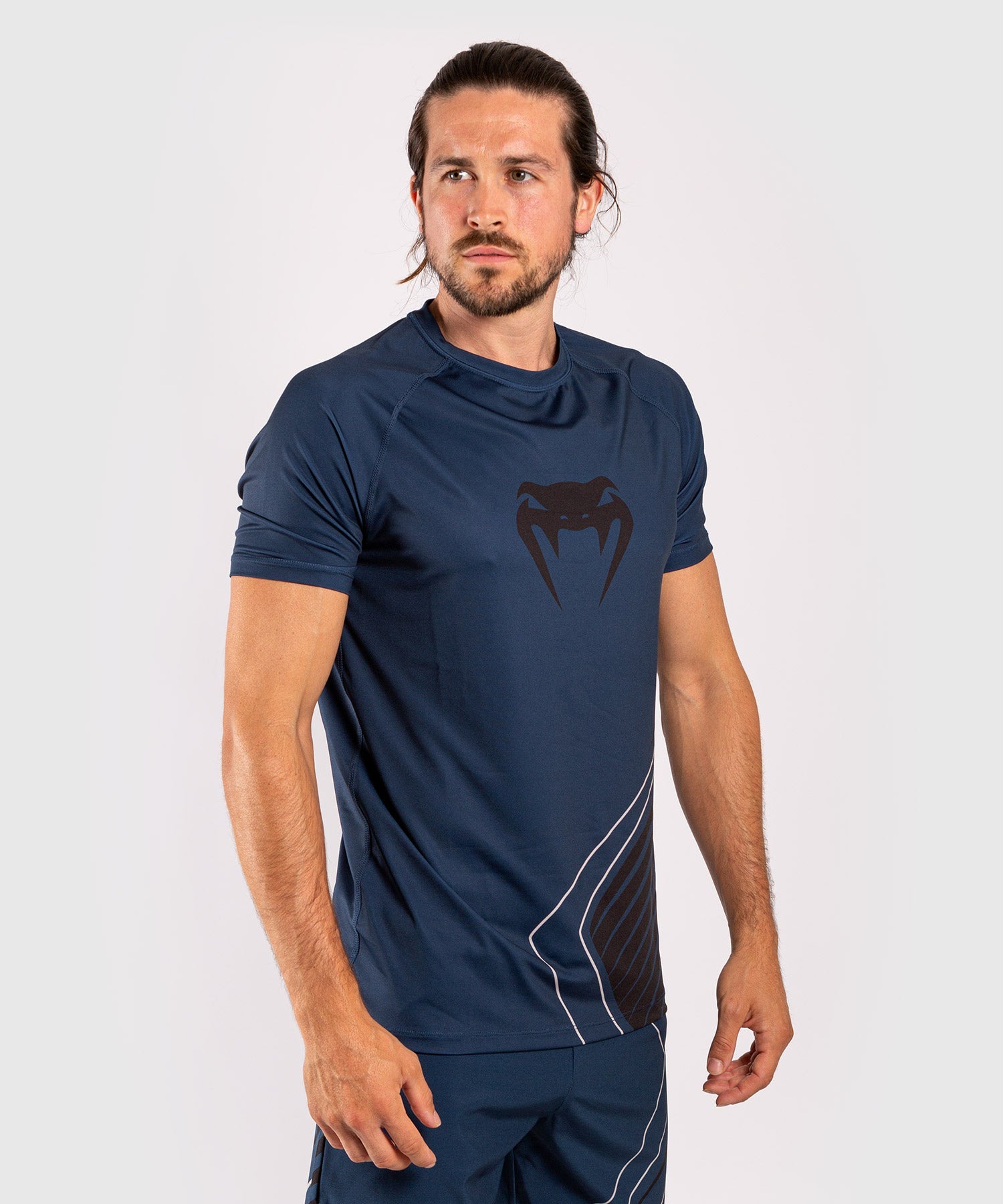 venum-contender-5-0-dry-tech-t-shirt-marineblau-sand image 3