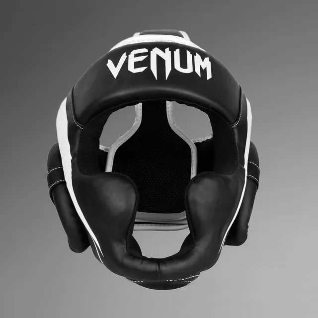venum-elite-kopfschutz-schwarz-wei image 1