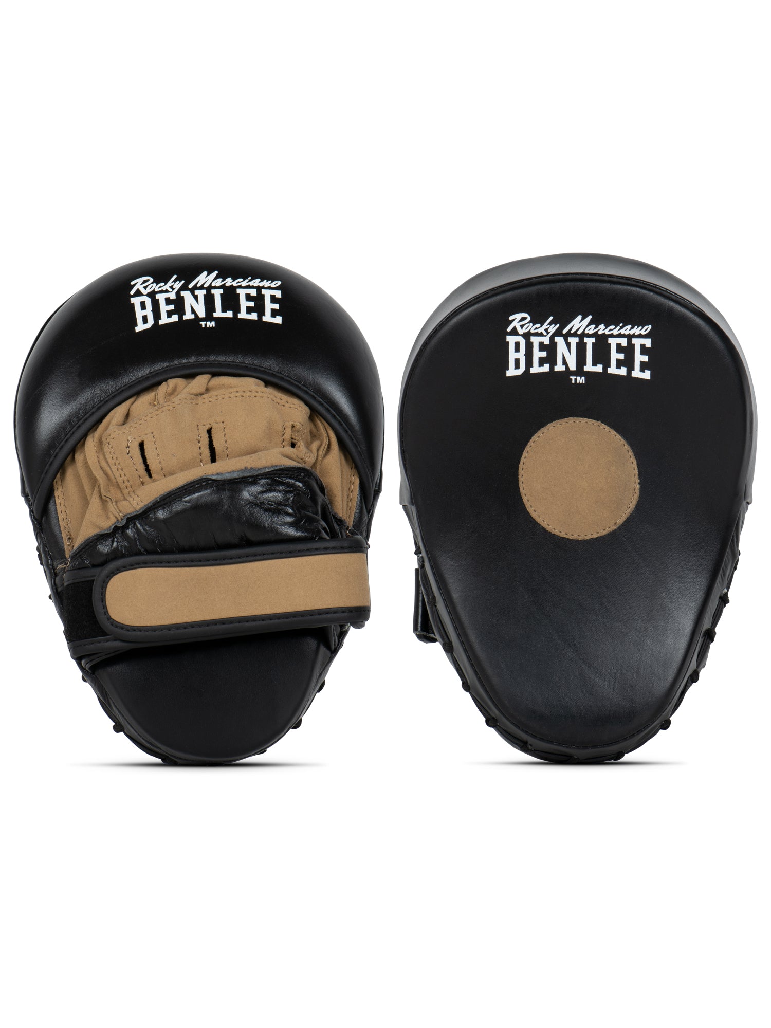 benlee-moore-leder-pratzen-24x18x5-cm-punch-mitts-mit-klett-f-r-trainer image 1