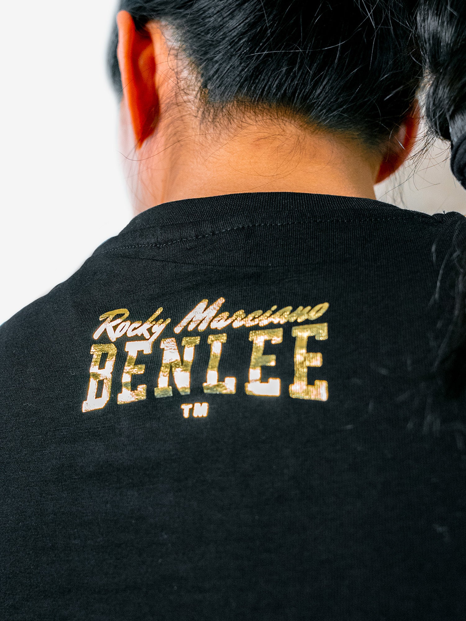 benlee-lanesboro-t-shirt-damen-baumwolle-gold-print image 5