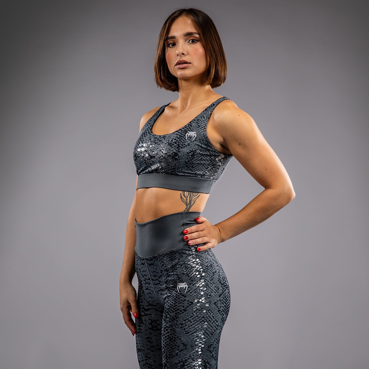 venum-amazonia-sport-bh-damen-dunkelgrau image 2