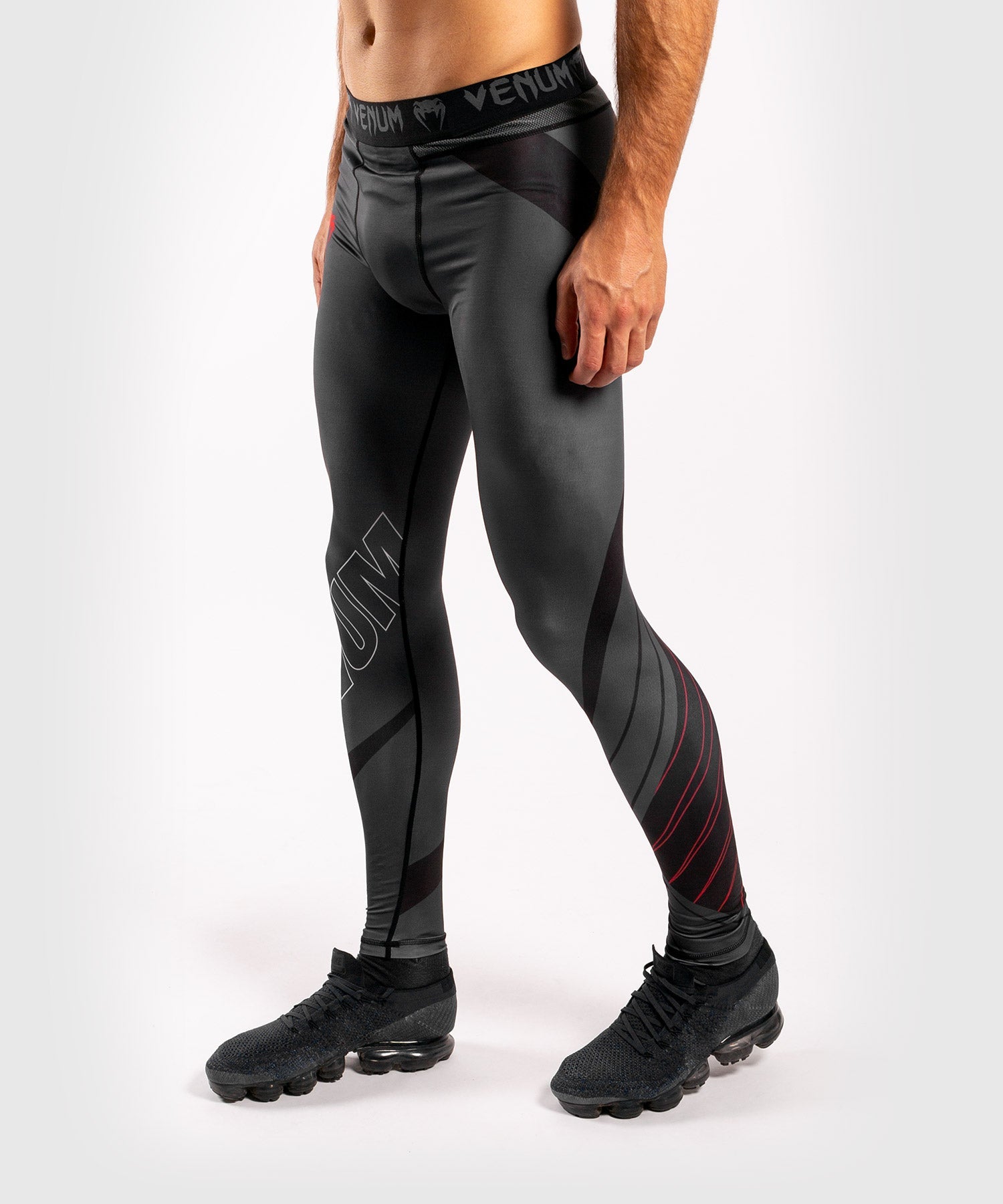 venum-contender-5-0-leggings-kompression-schwarz-rot image 2