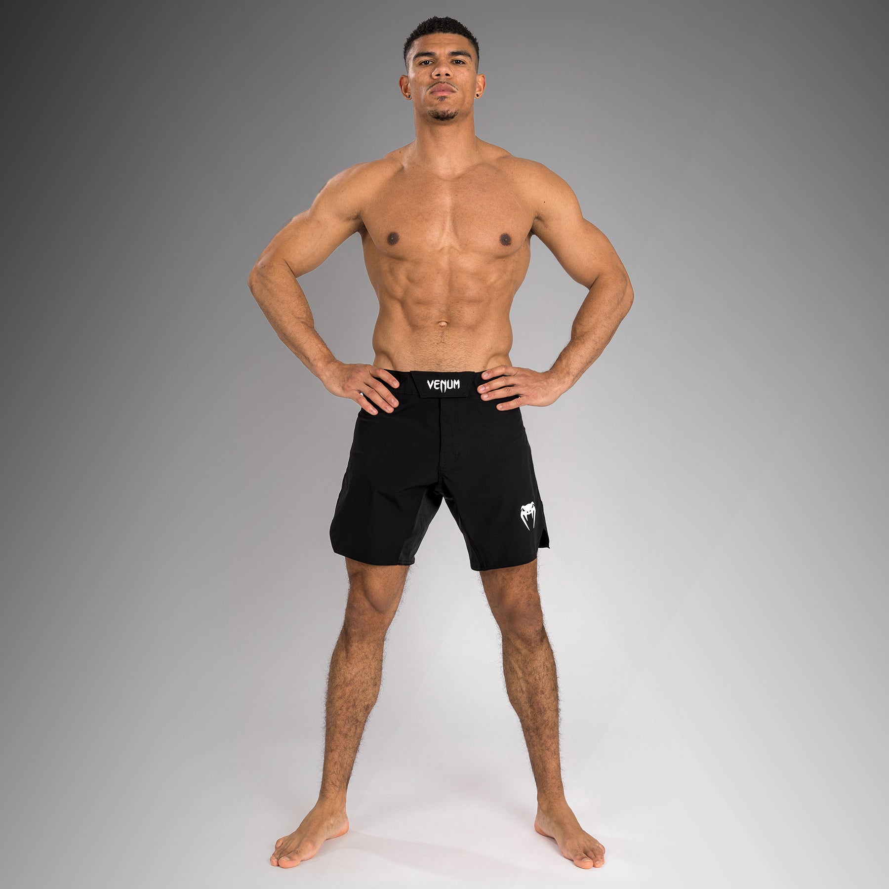 venum-contender-fight-shorts-herren-schwarz-wei image 2
