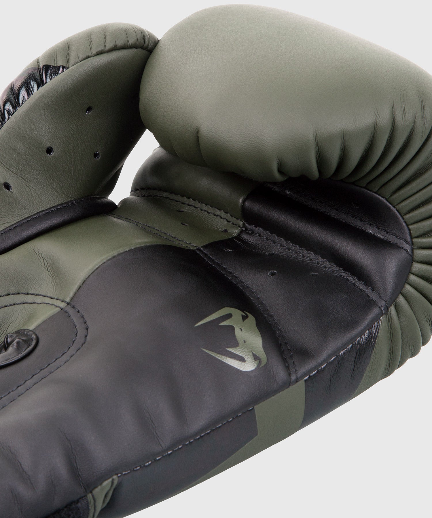 venum-elite-boxhandschuhe-khaki-schwarz image 4
