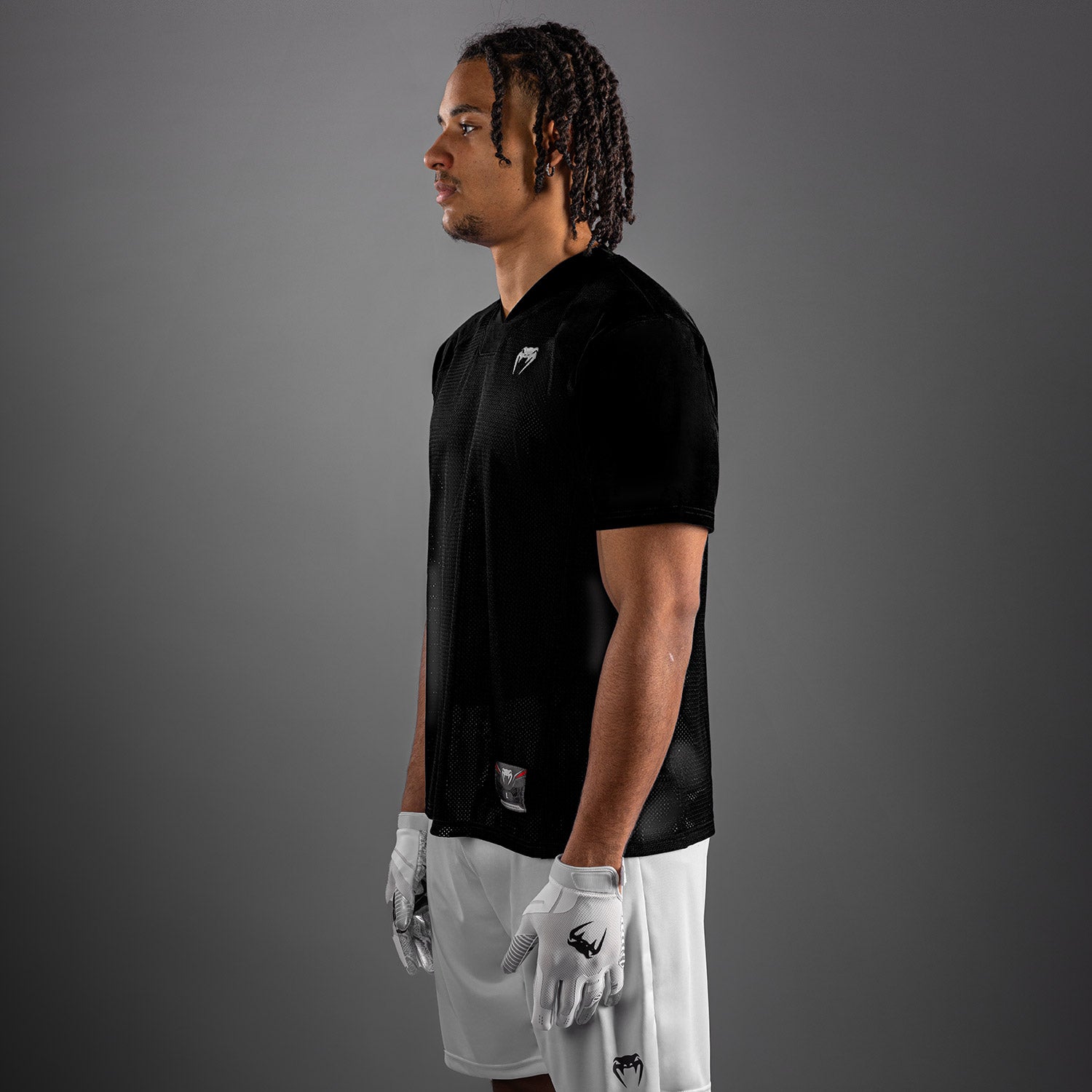 venum-elite-fu-ball-kurzarmtrikot-herren-schwarz image 4