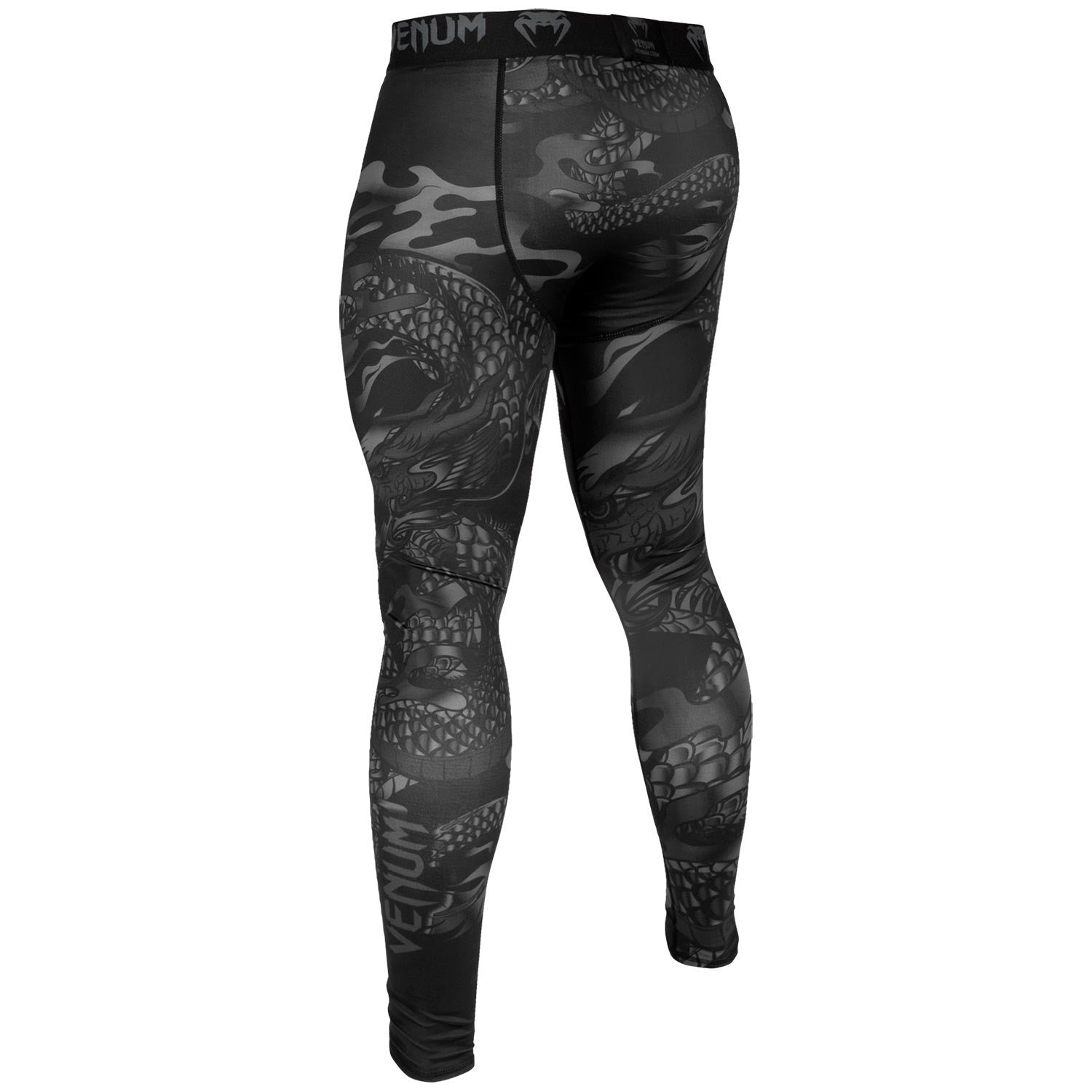 venum-dragon-s-flight-kompressionshose-schwarz-schwarz image 3
