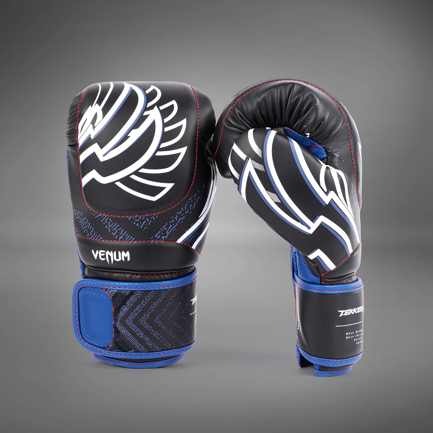venum-x-tekken-8-jin-kazama-boxhandschuhe-blau-schwarz-wei image 2