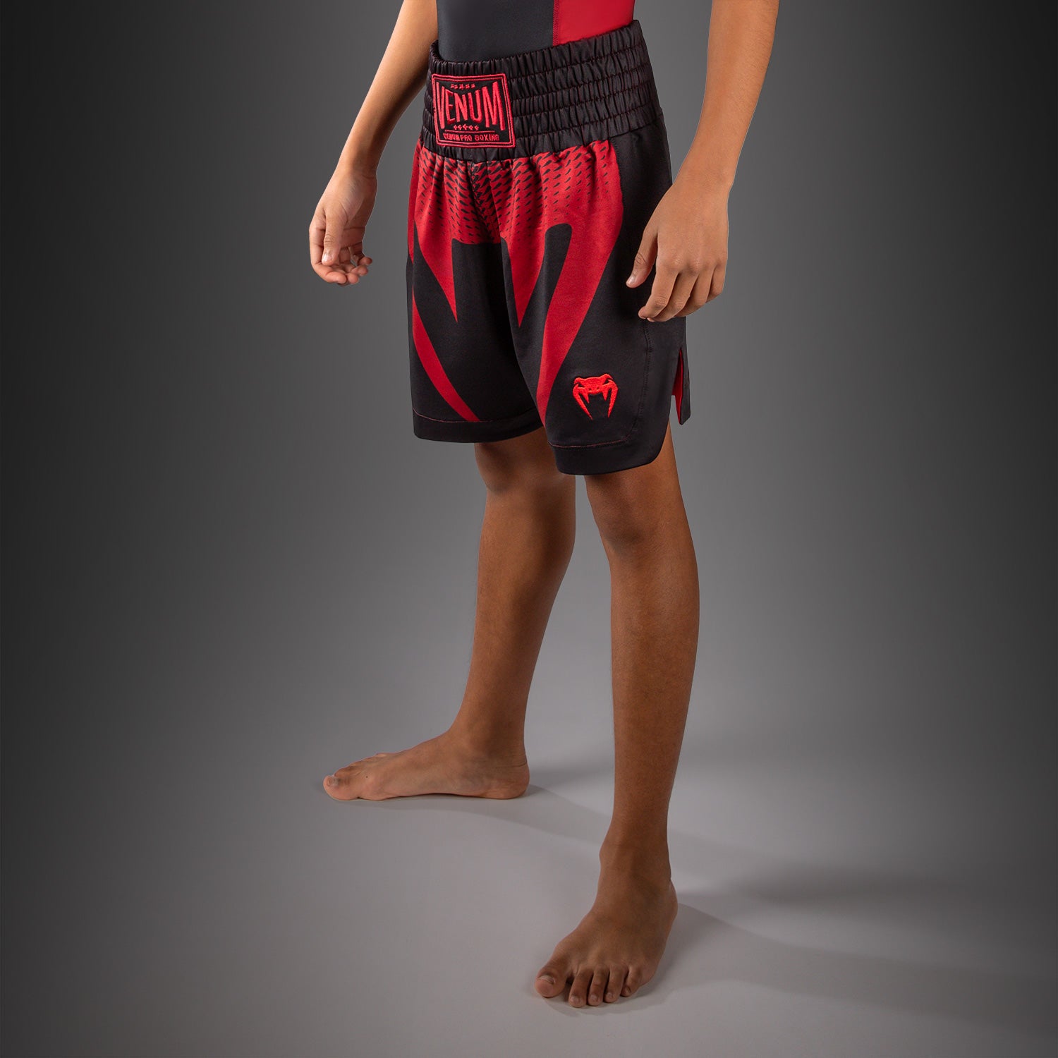 venum-attack-kids-boxshorts-schwarz-rot image 6