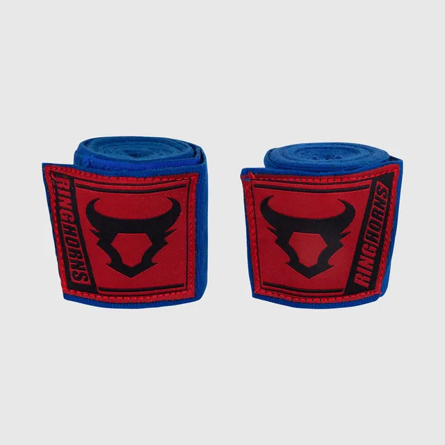 ringhorns-charger-by-venum-boxbandagen-blau-elastische-baumwolle image 1