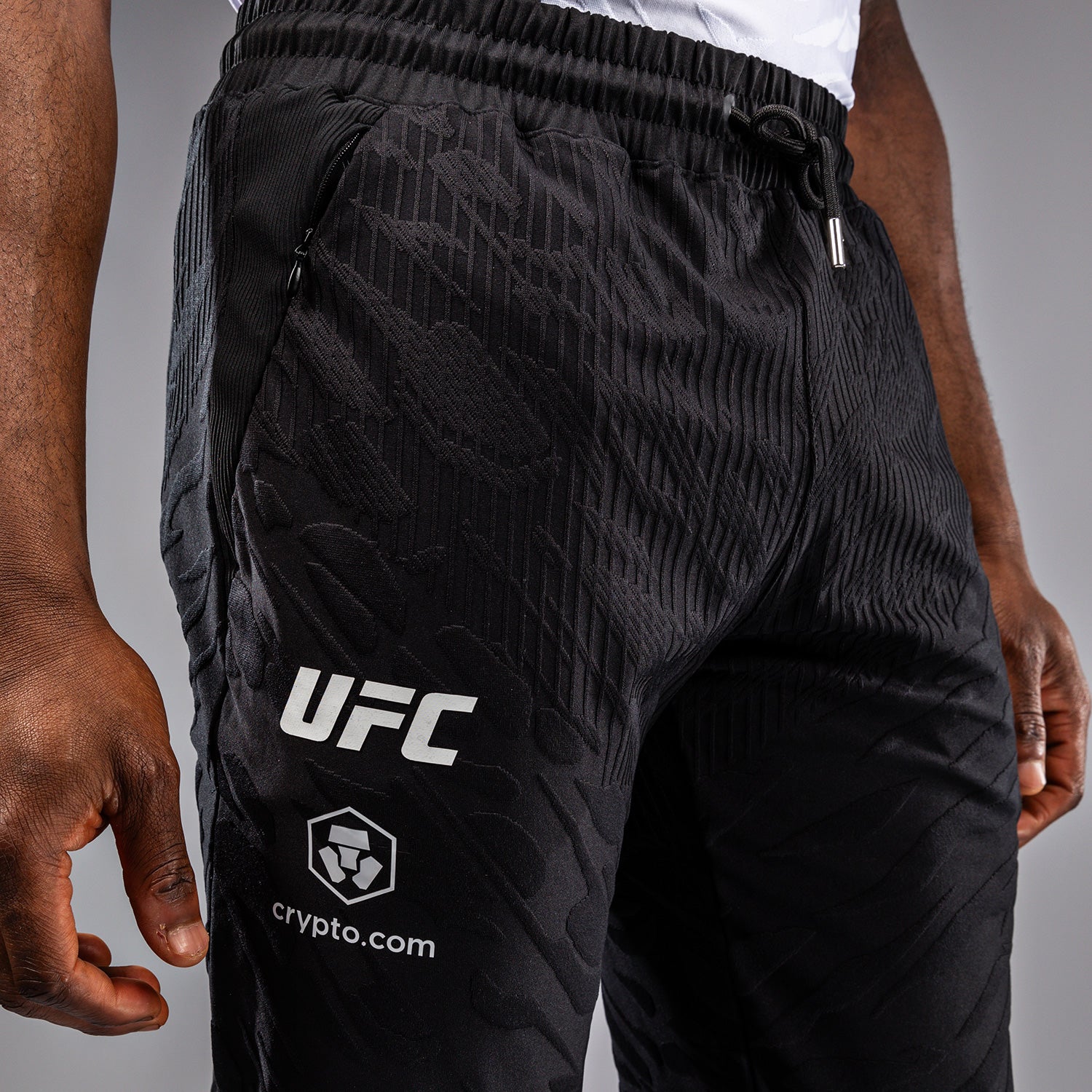 venum-ufc-fusion-authentic-fight-night-herren-walkout-hose-schwarz image 6