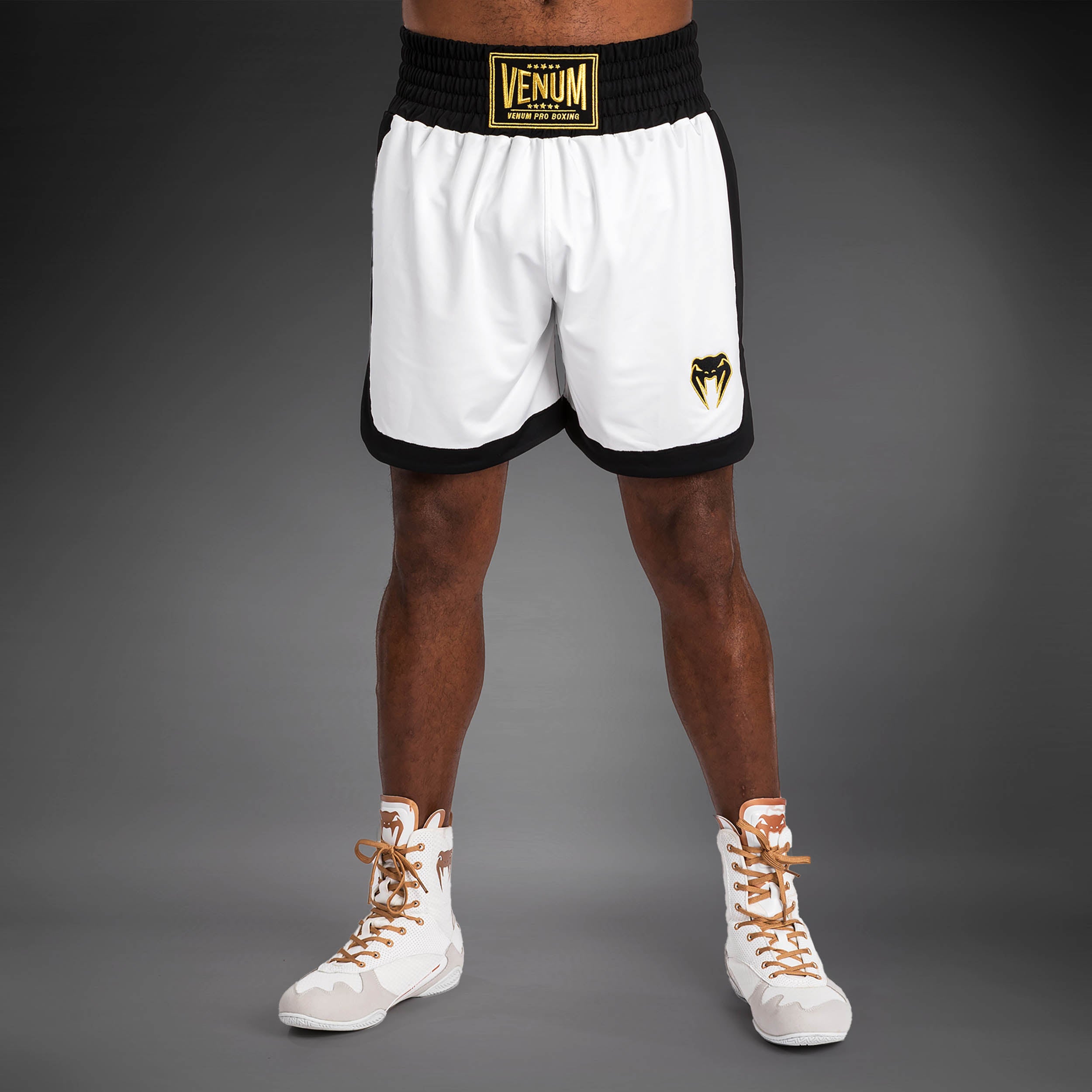 venum-classic-boxing-shorts-f-r-herren-wei-schwarz image 3