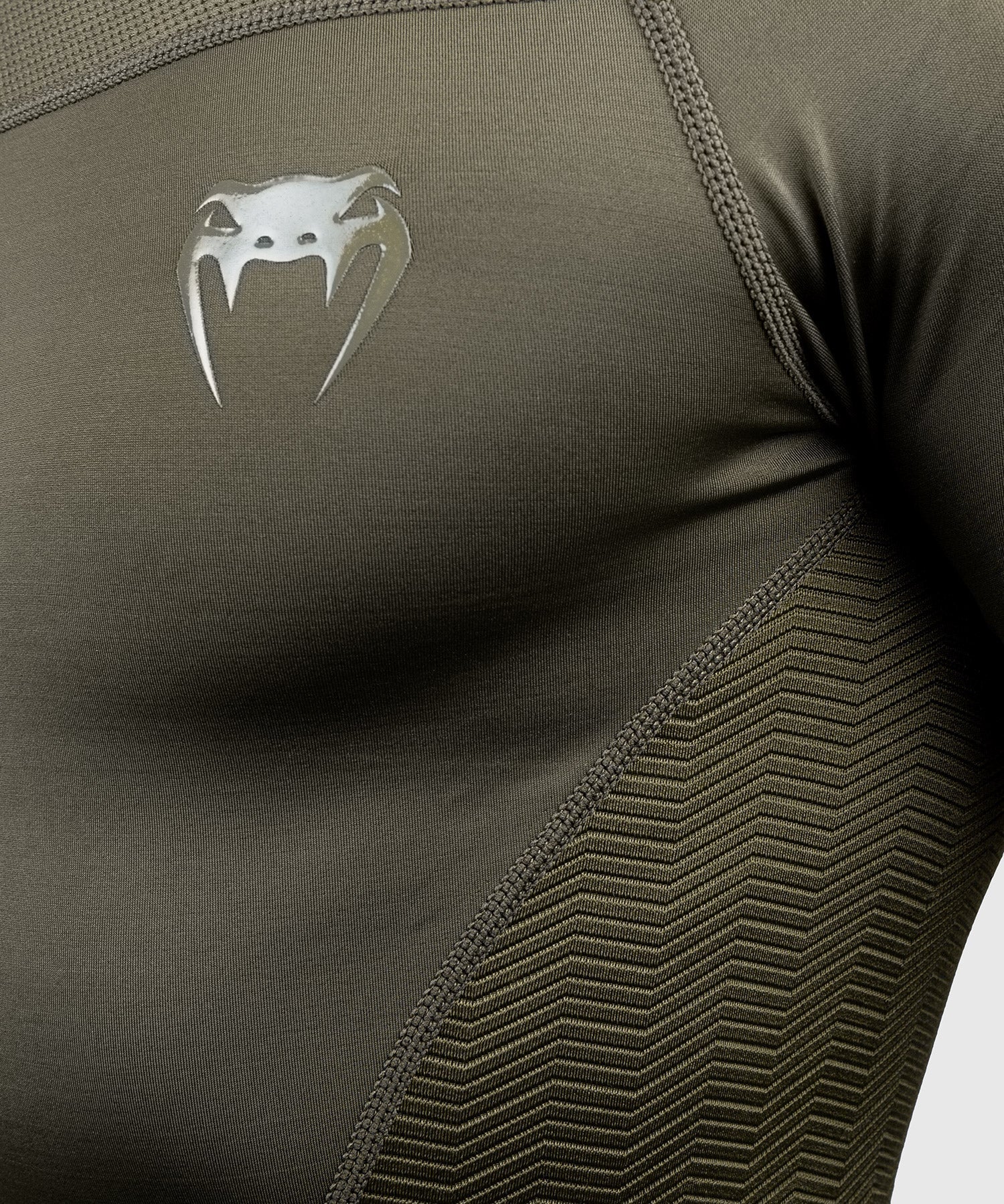 venum-g-fit-rashguard-kurzarm-khaki image 4