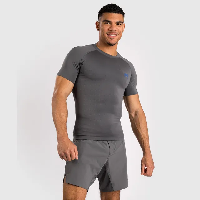 venum-contender-herren-kurzarm-rashguard-grau image 1