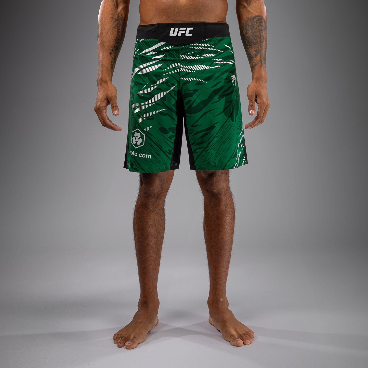 ufc-fusion-by-venum-authentic-fight-night-fight-short-herren-long-fit-gr-n image 1