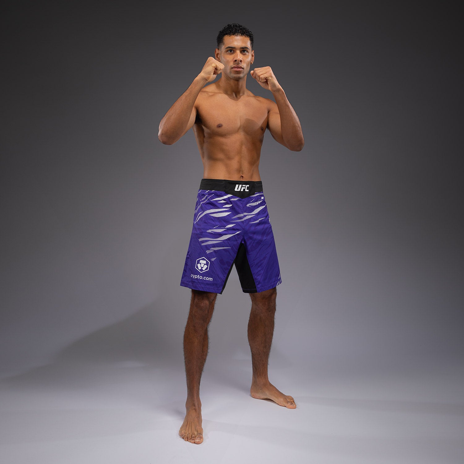 ufc-fusion-by-venum-authentic-fight-night-fight-short-herren-lange-passform-lila image 5