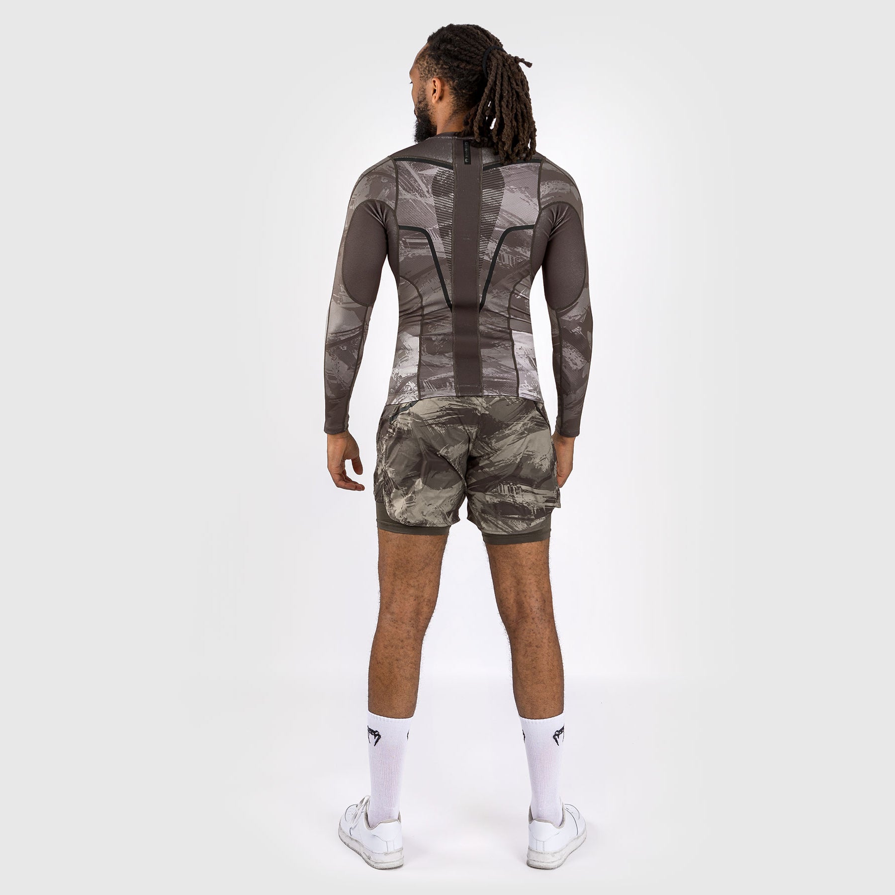 venum-electron-3-0-rashguard-langarm-herren-sand image 4