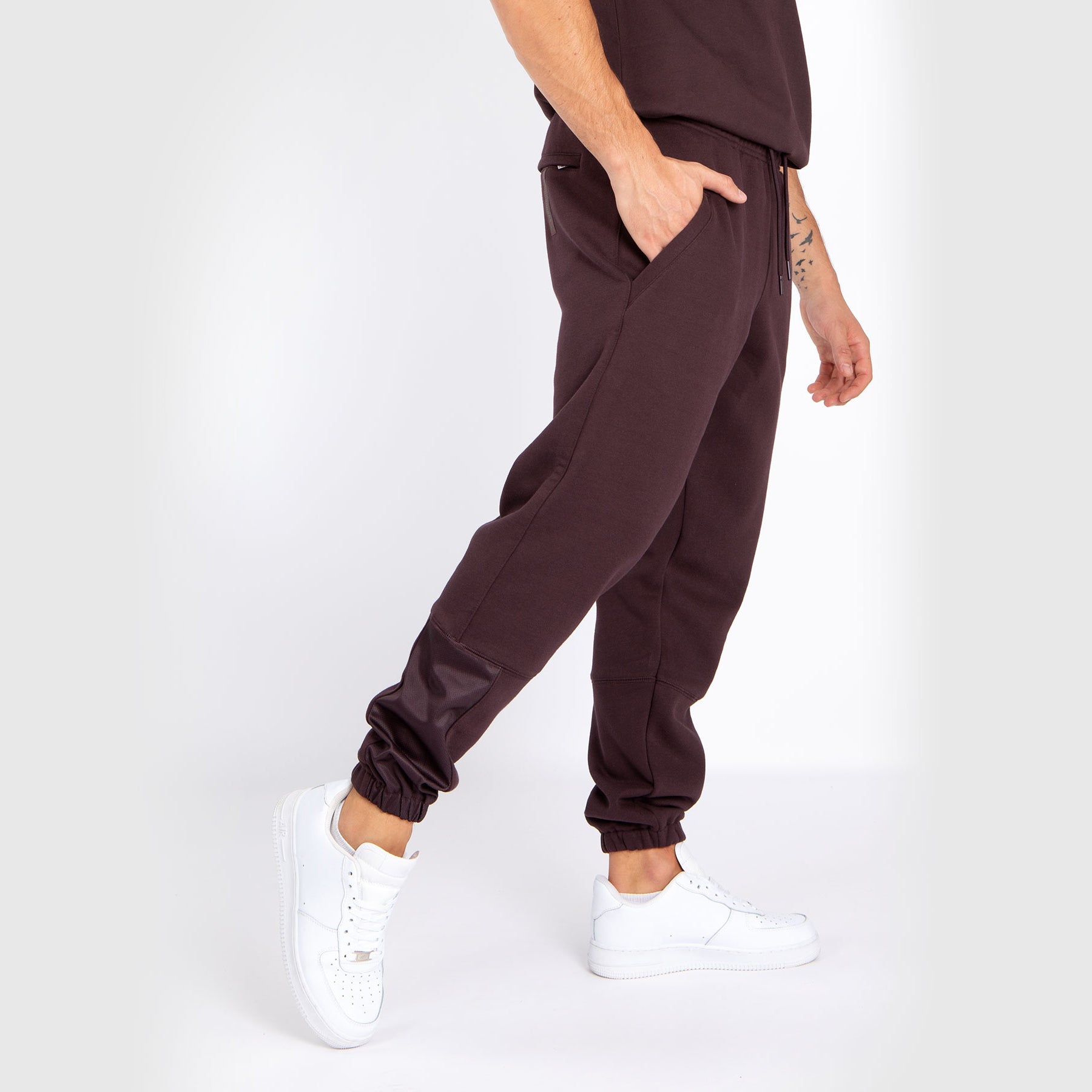 venum-silent-power-jogger-herren-dunkelbraun-baumwolle image 3