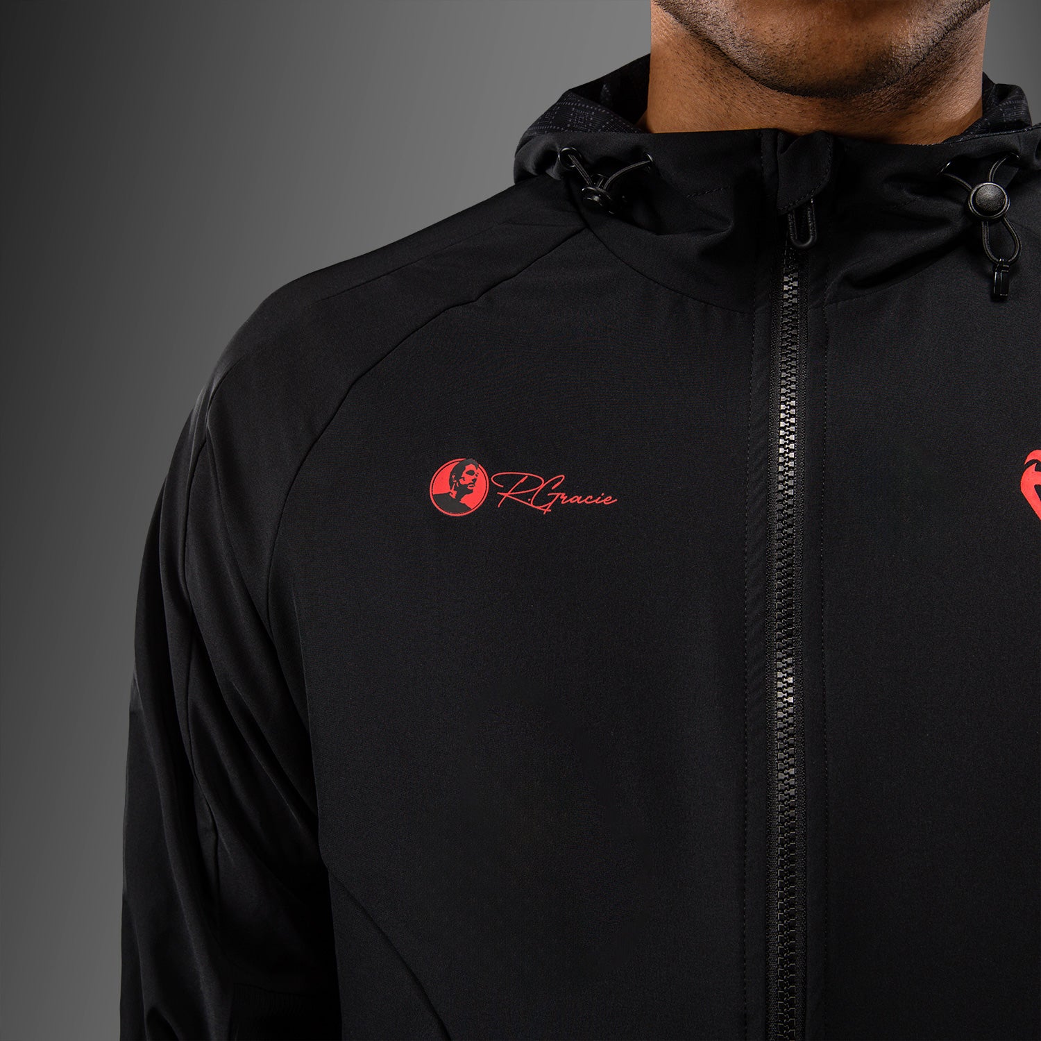 venum-x-roger-gracie-signature-trackjacke-herren-schwarz-rot image 8