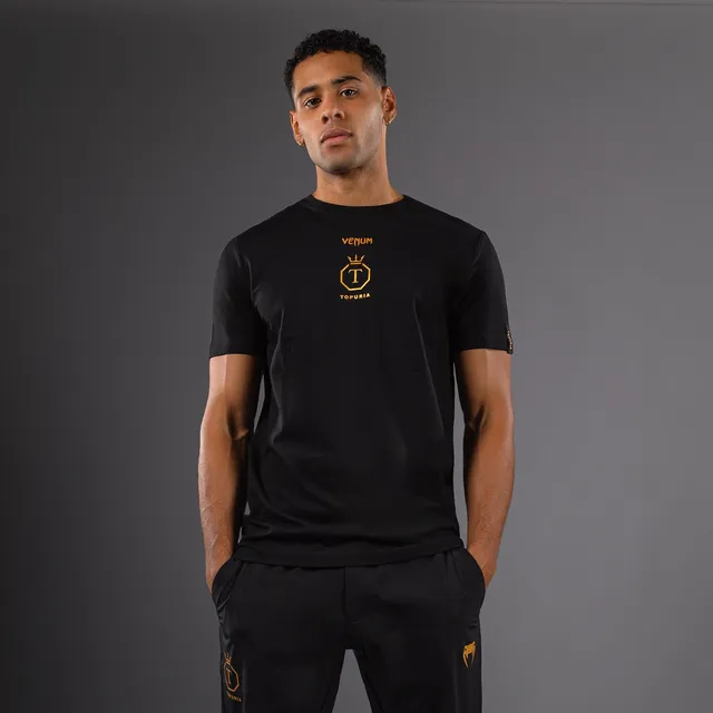 venum-x-topuria-unmatched-edition-t-shirt-herren-schwarz-gold image 1