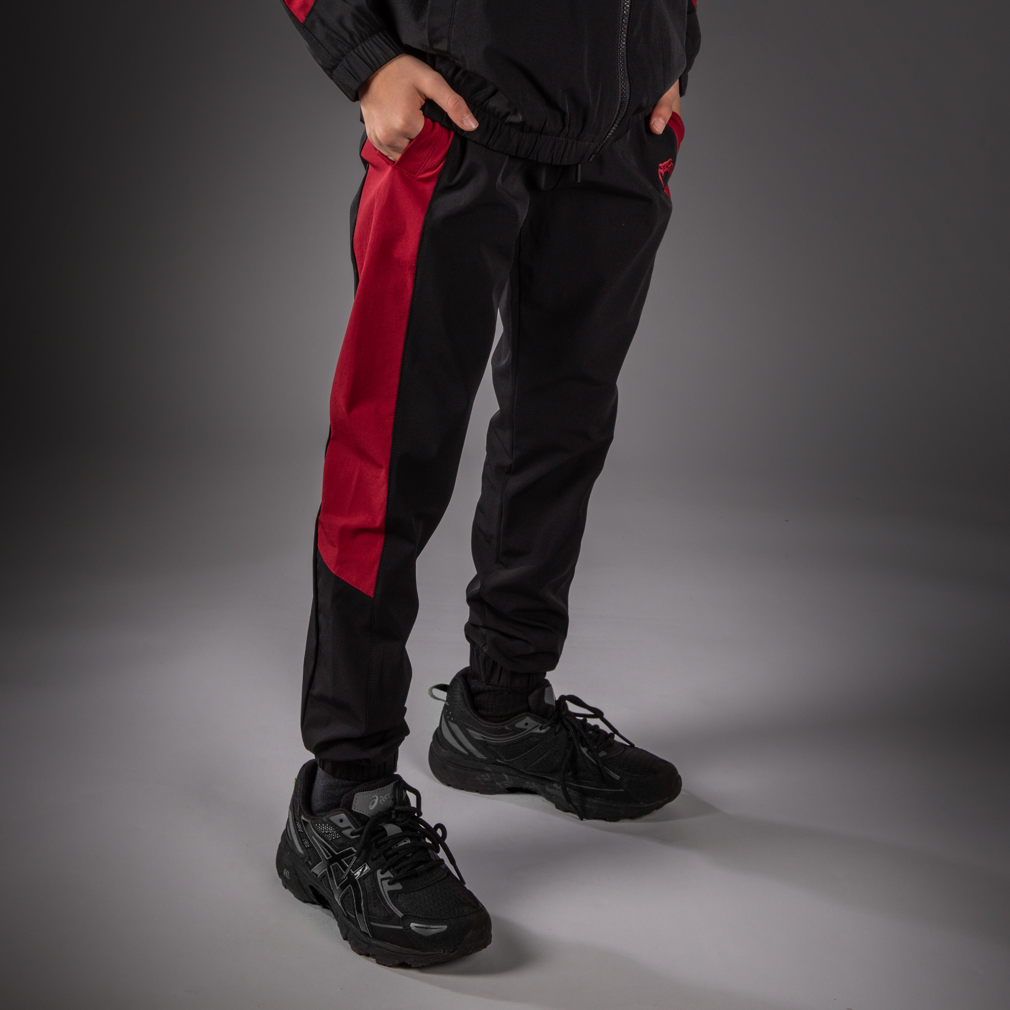 venum-vectra-jogginghose-kinder-schwarz-rot image 3