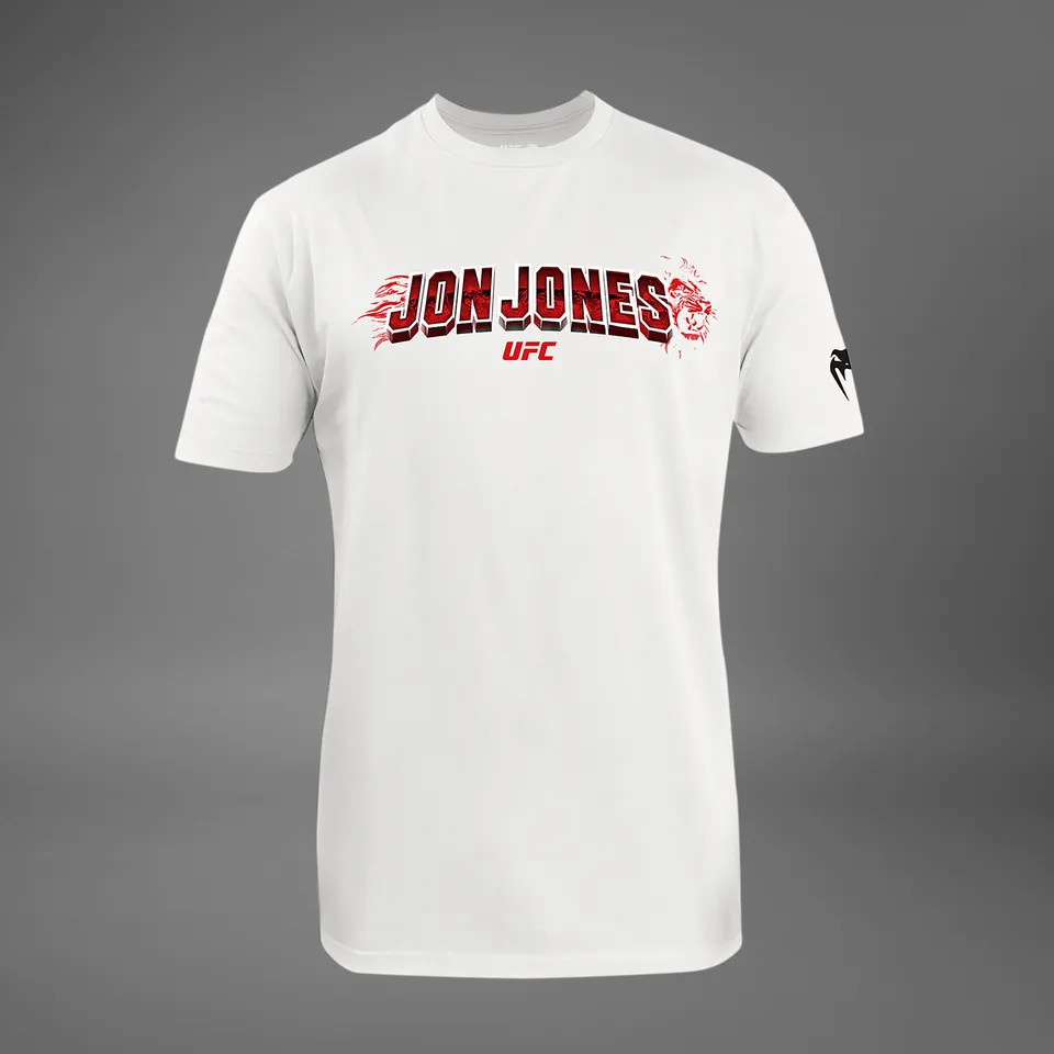 ufc-unrivaled-by-venum-jon-jones-herren-t-shirt-wei image 1