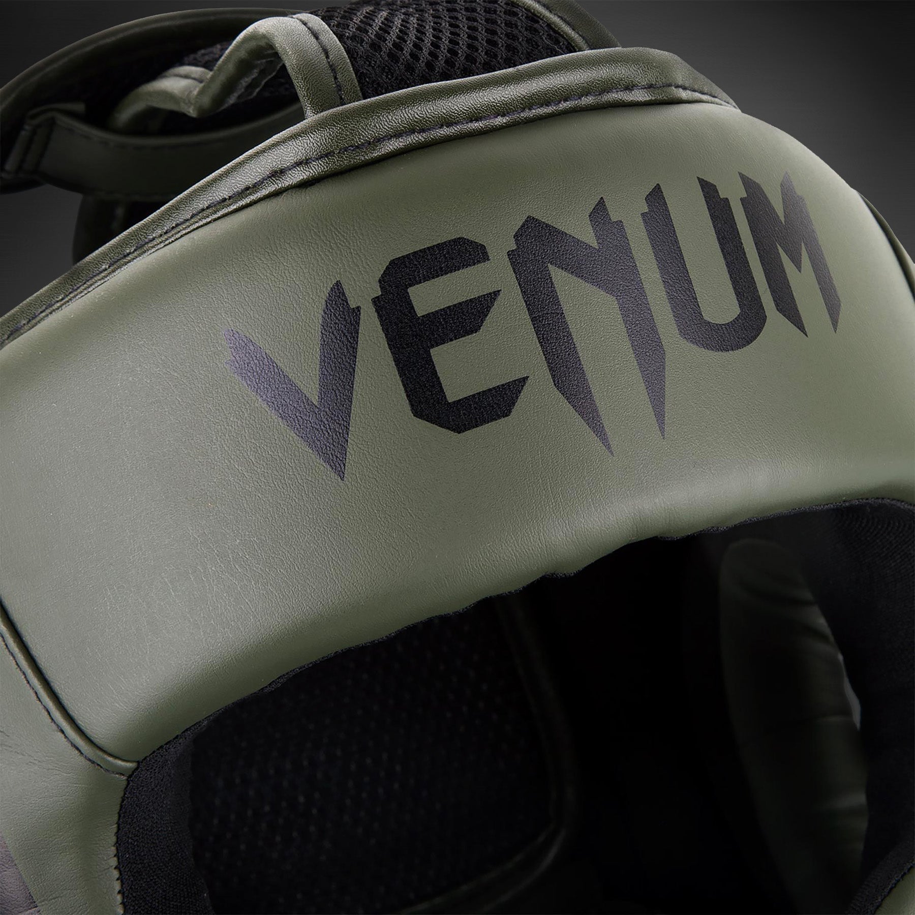 venum-elite-kopfschutz-khaki-schwarz image 5