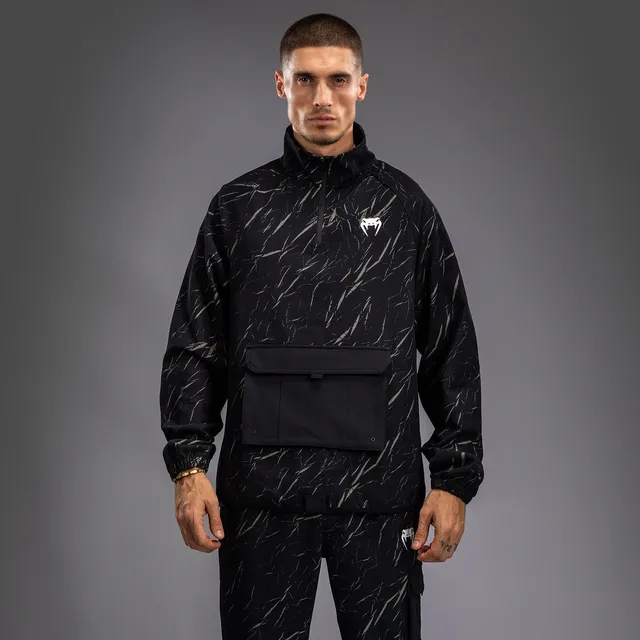 venum-trooper-herren-trainingsanzug-jacke-schwarz-sandstein image 1