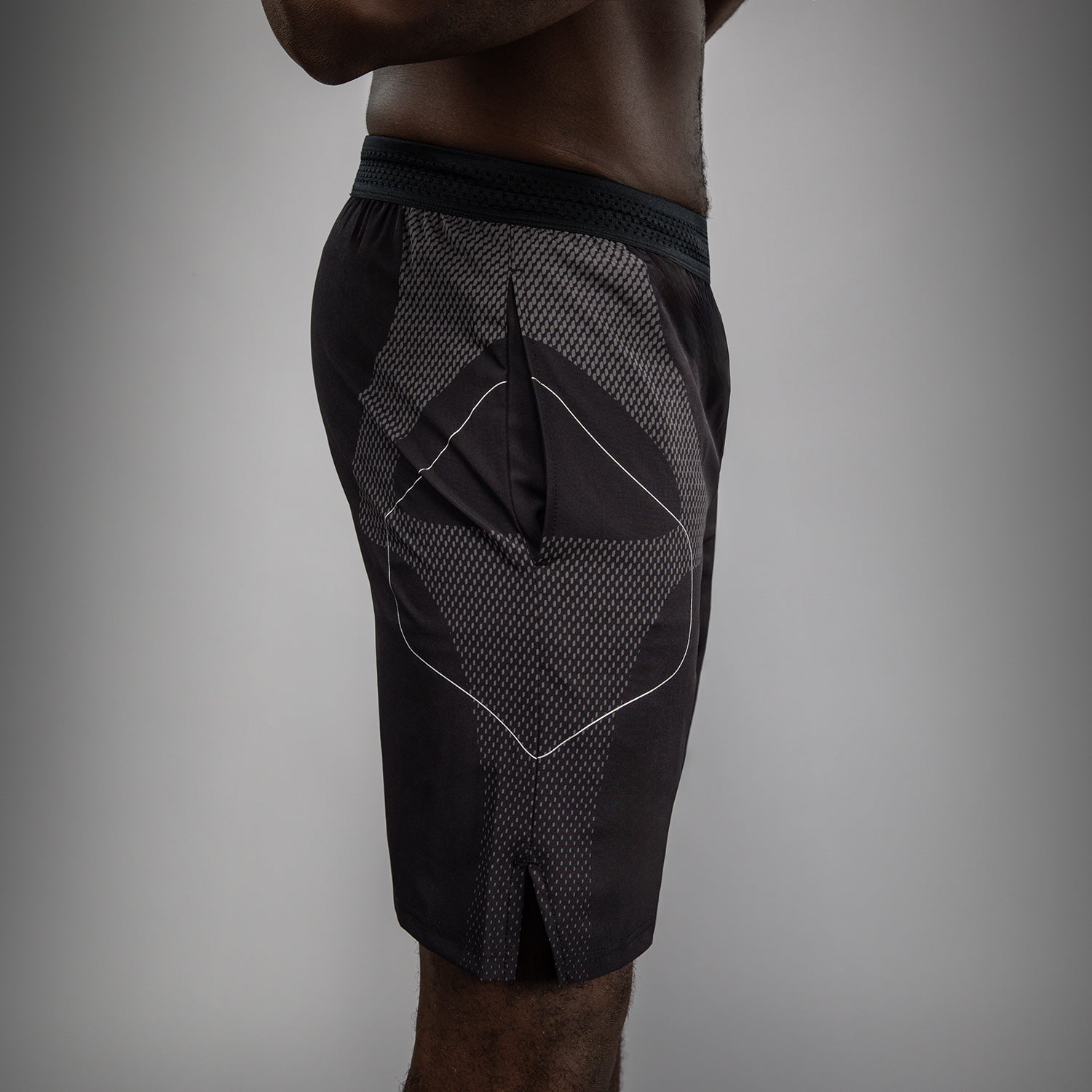 venum-nexus-trainingsshorts-herren-schwarz-silber image 6