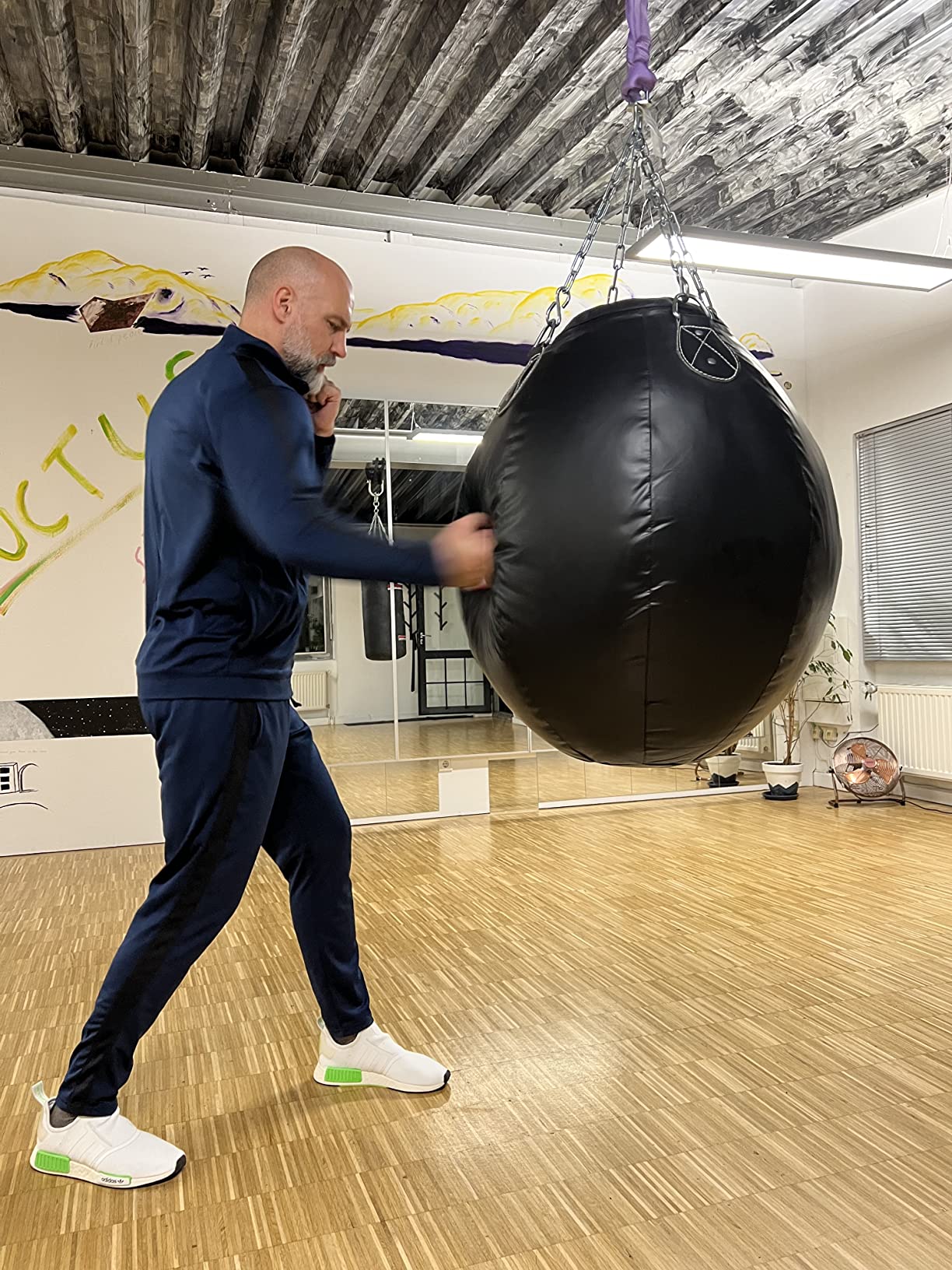 Perfekt für Haken und Uppercuts