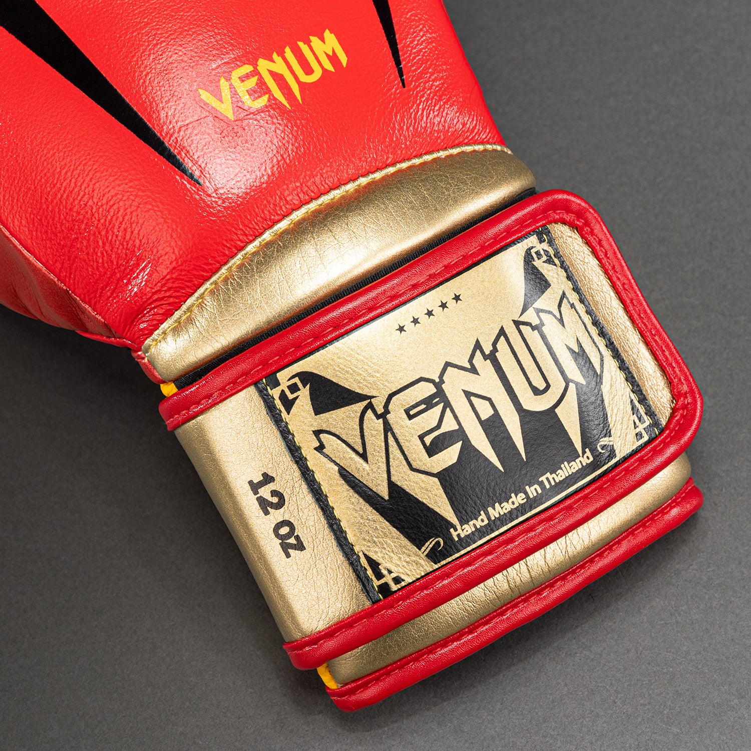 venum-giant-3-0-boxhandschuhe-rot-gelb-gold-nappaleder image 3
