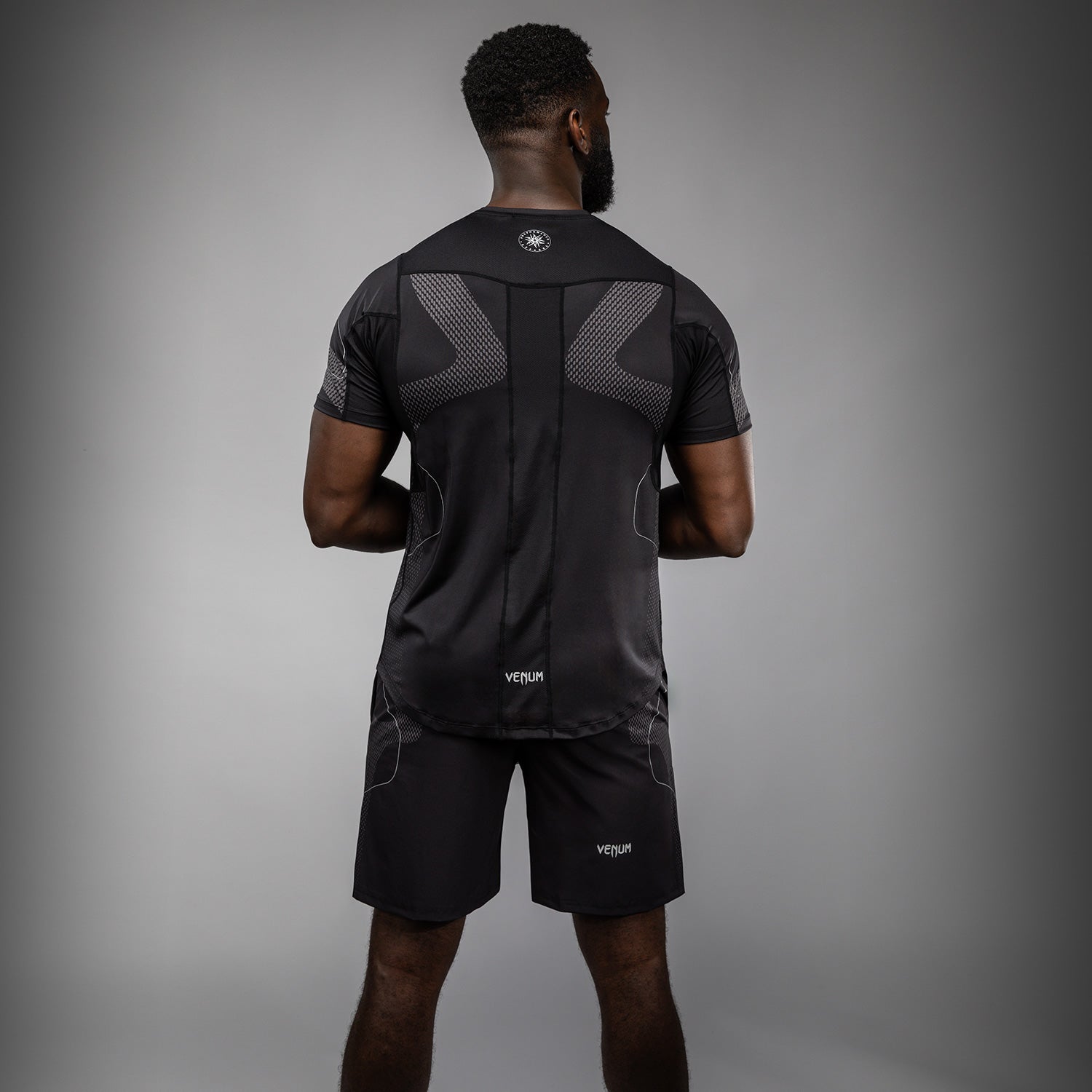 venum-nexus-dry-tech-t-shirt-herren-schwarz-silber image 4