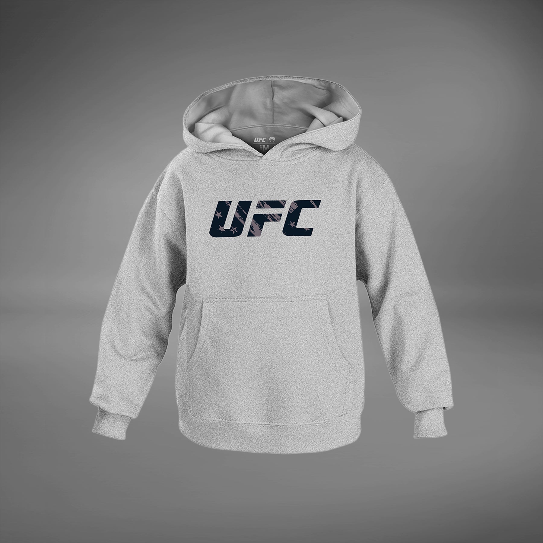 ufc-unrivaled-by-venum-justin-gaethje-hoodie-kinder-grau image 1