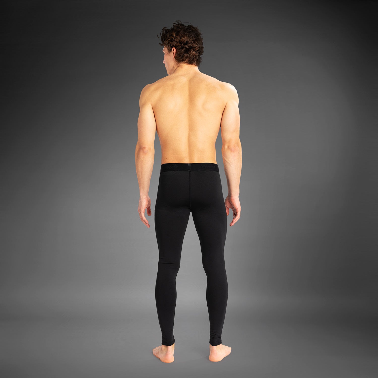 venum-contender-spats-herren-kompressionshose-schwarz-wei image 2