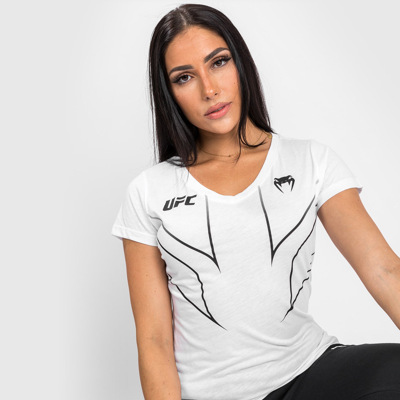 venum-ufc-fight-night-2-0-replica-frauen-t-shirt-wei image 3