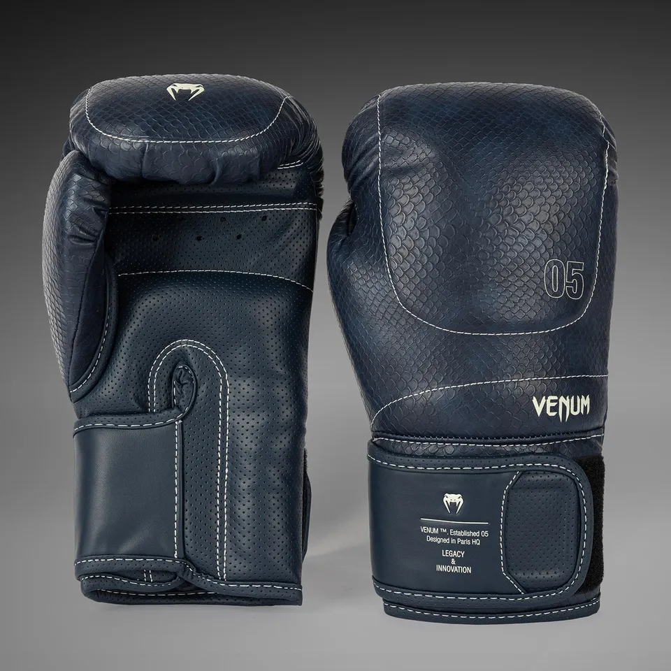 venum-impact-evo-scales-boxhandschuhe-mitternachtsblau image 1