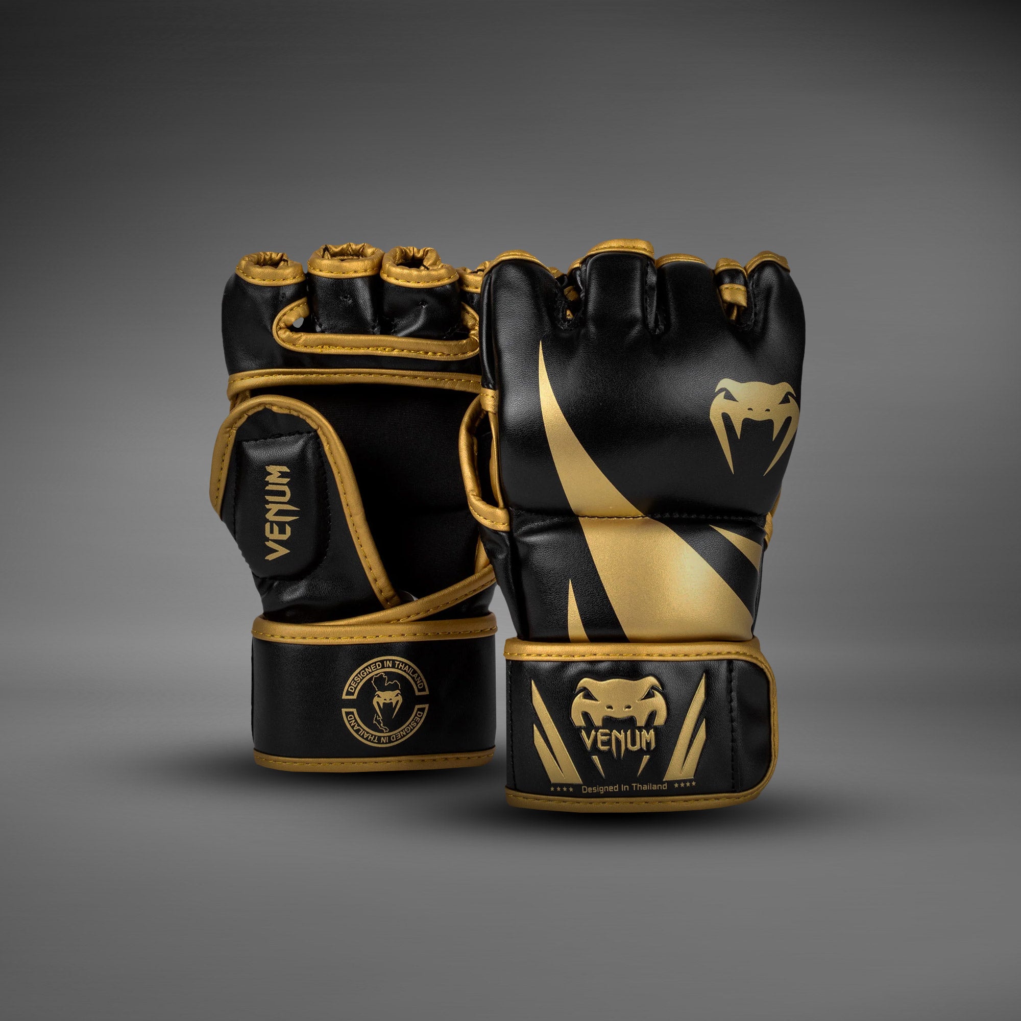venum-challenger-2-0-mma-handschuhe-schwarz-gold image 1