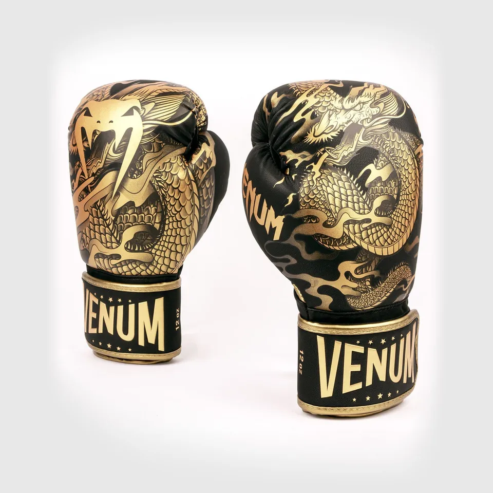 venum-dragon-s-flight-boxhandschuhe-schwarz-gold image 1