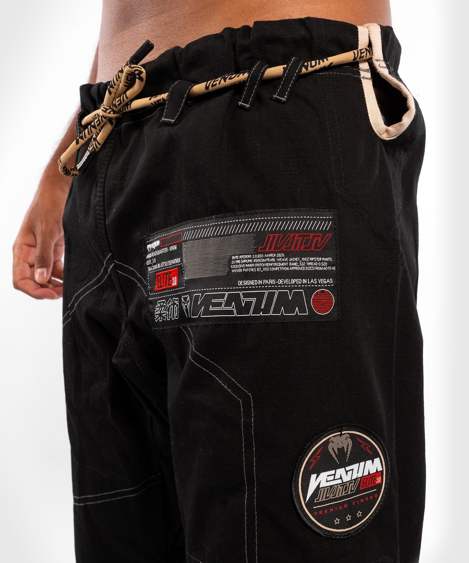 venum-elite-3-0-bjj-kimono-schwarz image 8