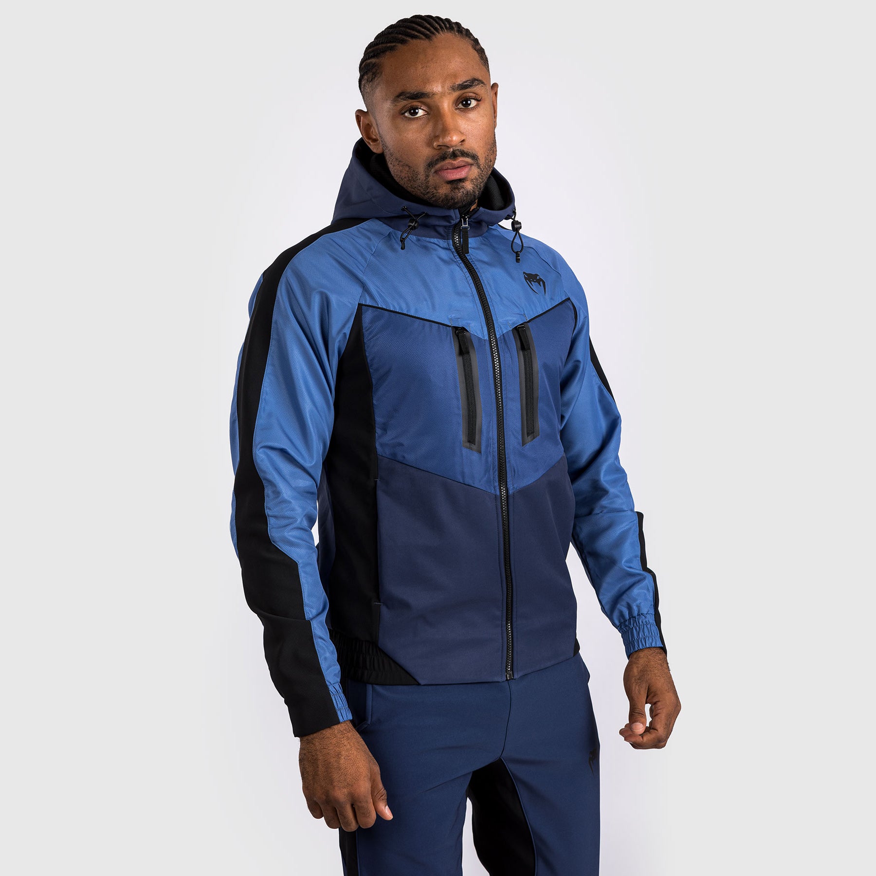 venum-laser-3-0-trainingsjacke-herren-schwarz-blau image 4