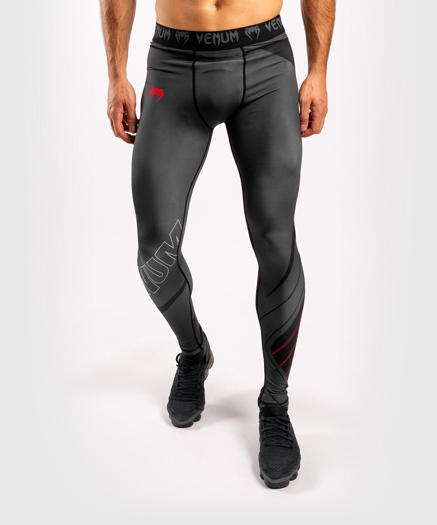 venum-contender-5-0-leggings-kompression-schwarz-rot image 1