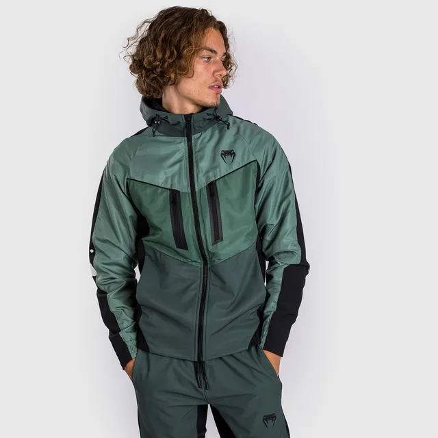 venum-laser-3-0-trainingsjacke-herren-schwarz-khaki image 1