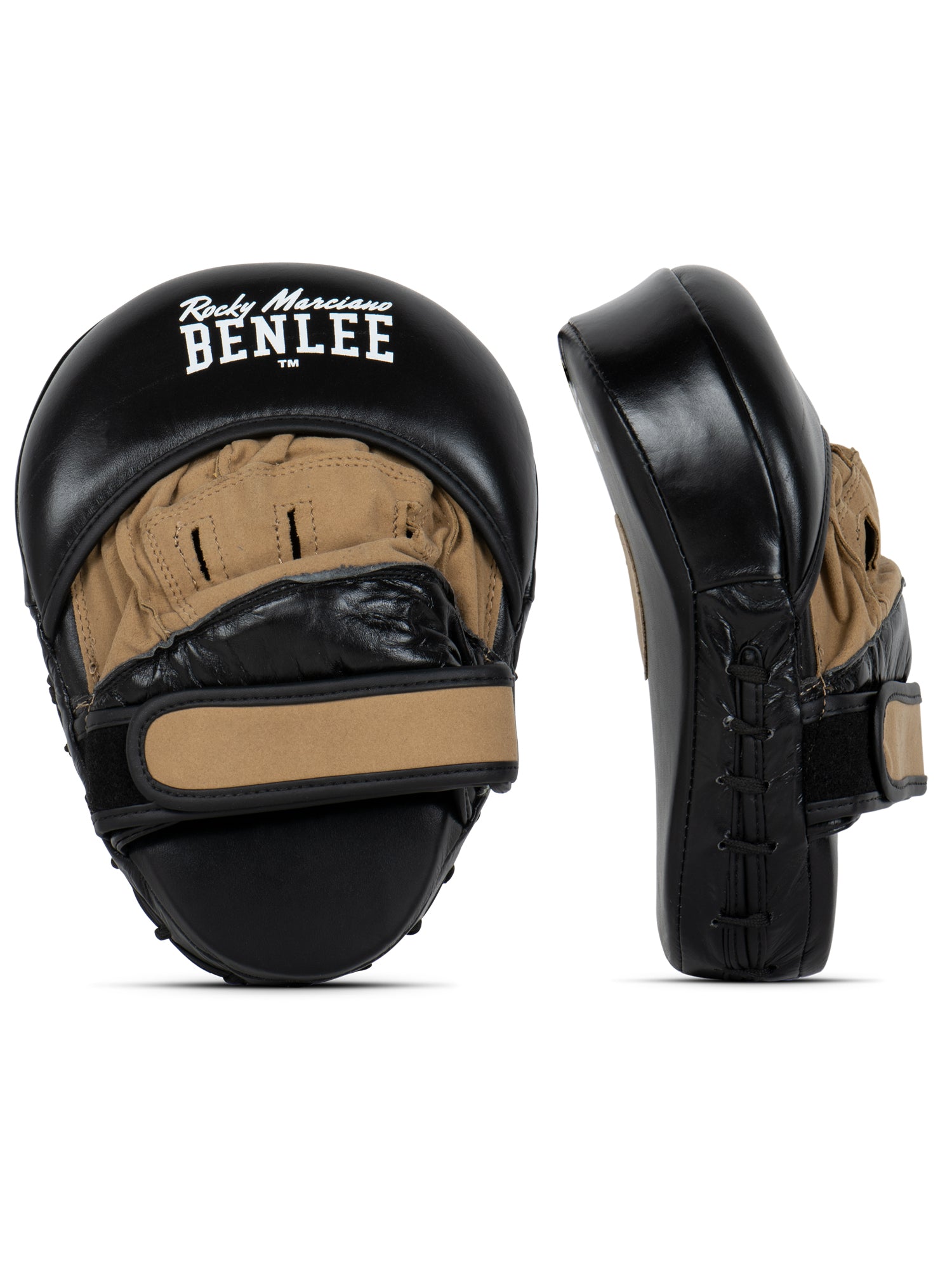 benlee-moore-leder-pratzen-24x18x5-cm-punch-mitts-mit-klett-f-r-trainer image 2